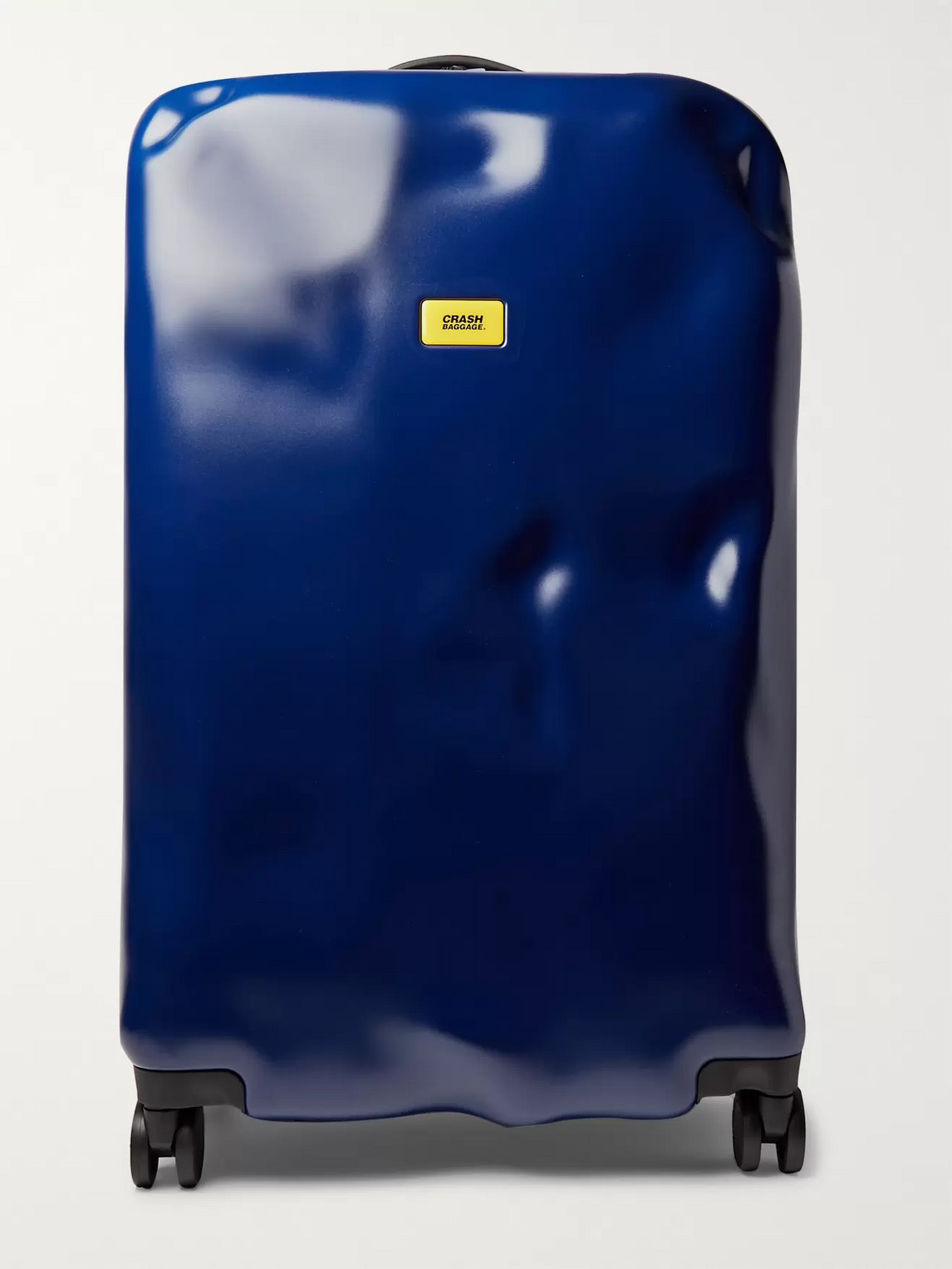 Crash Baggage Icon Large Polycarbonate Suitcase In Blue