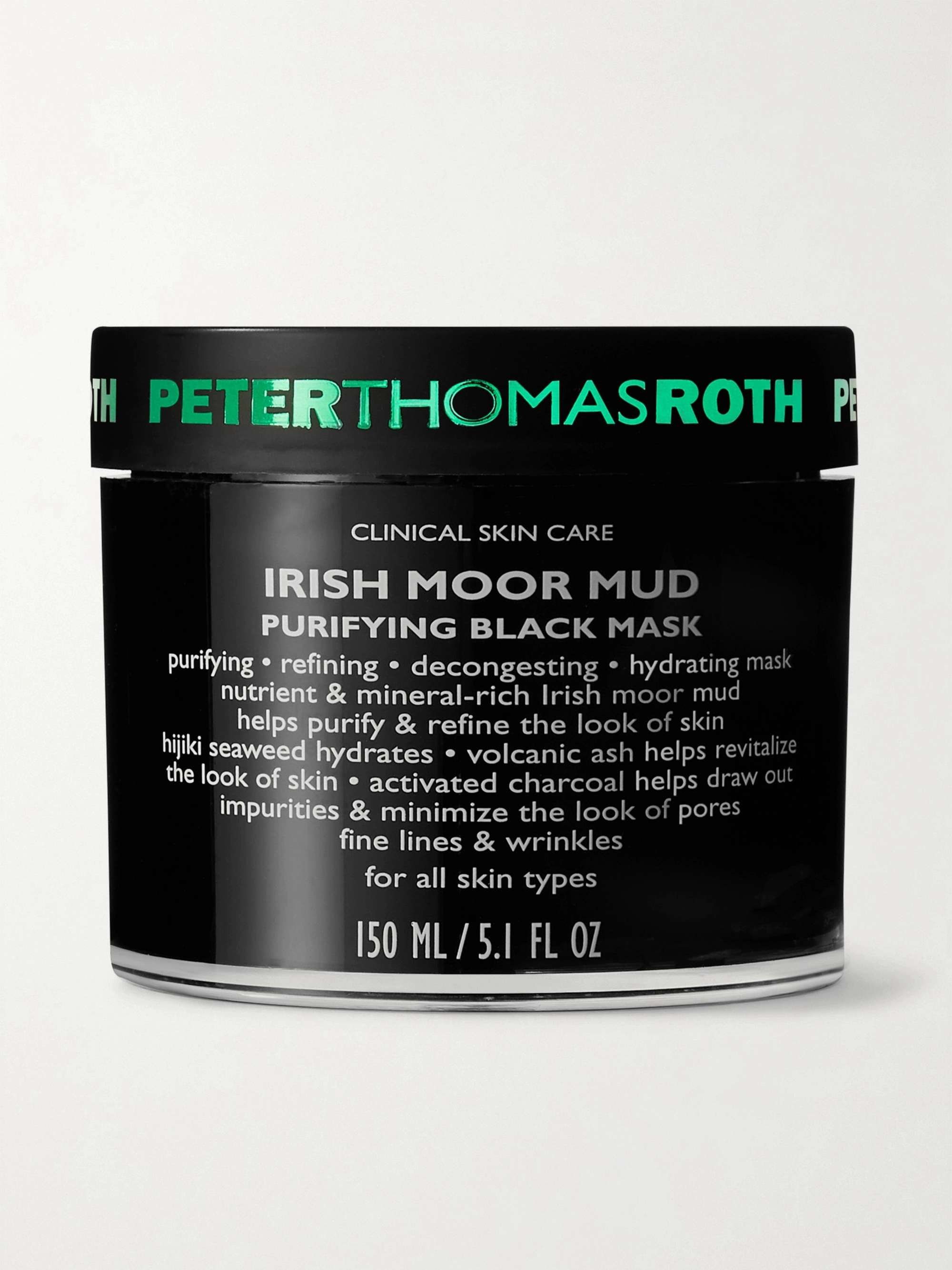 PETER THOMAS ROTH Irish Moor Mud Purifying Black Mask, 150ml