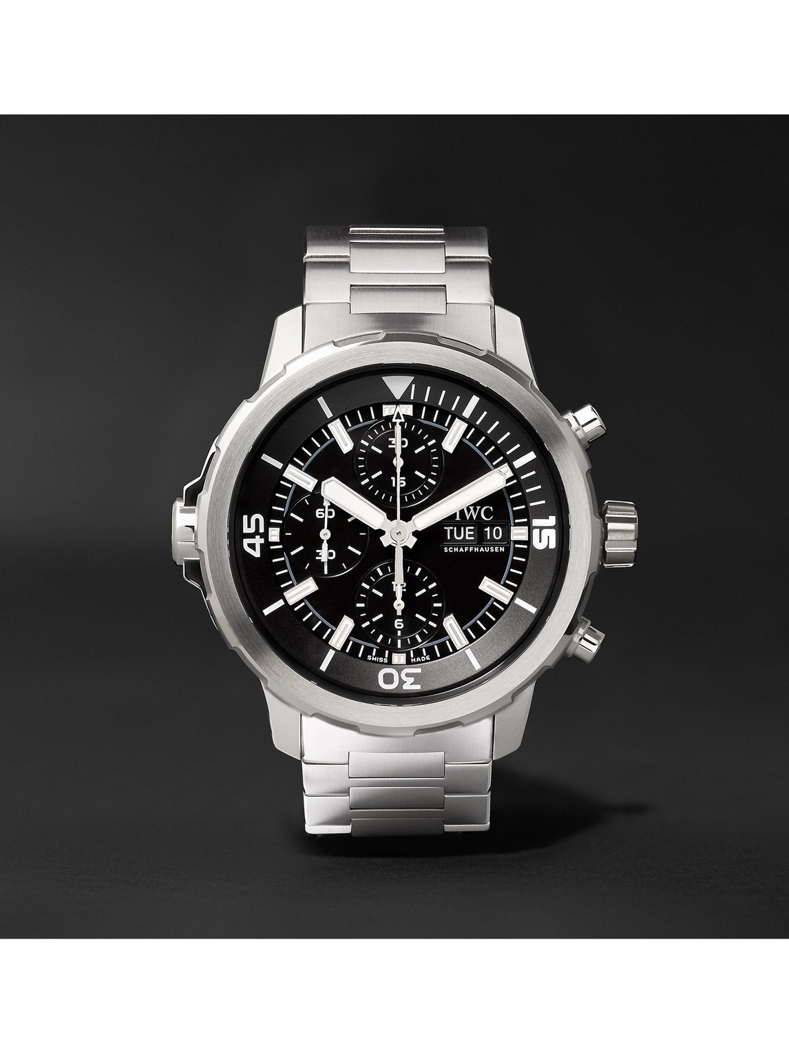 Aquatimer Automatic Chronograph 44mm Stainless Steel Watch, Ref. No. IW376804