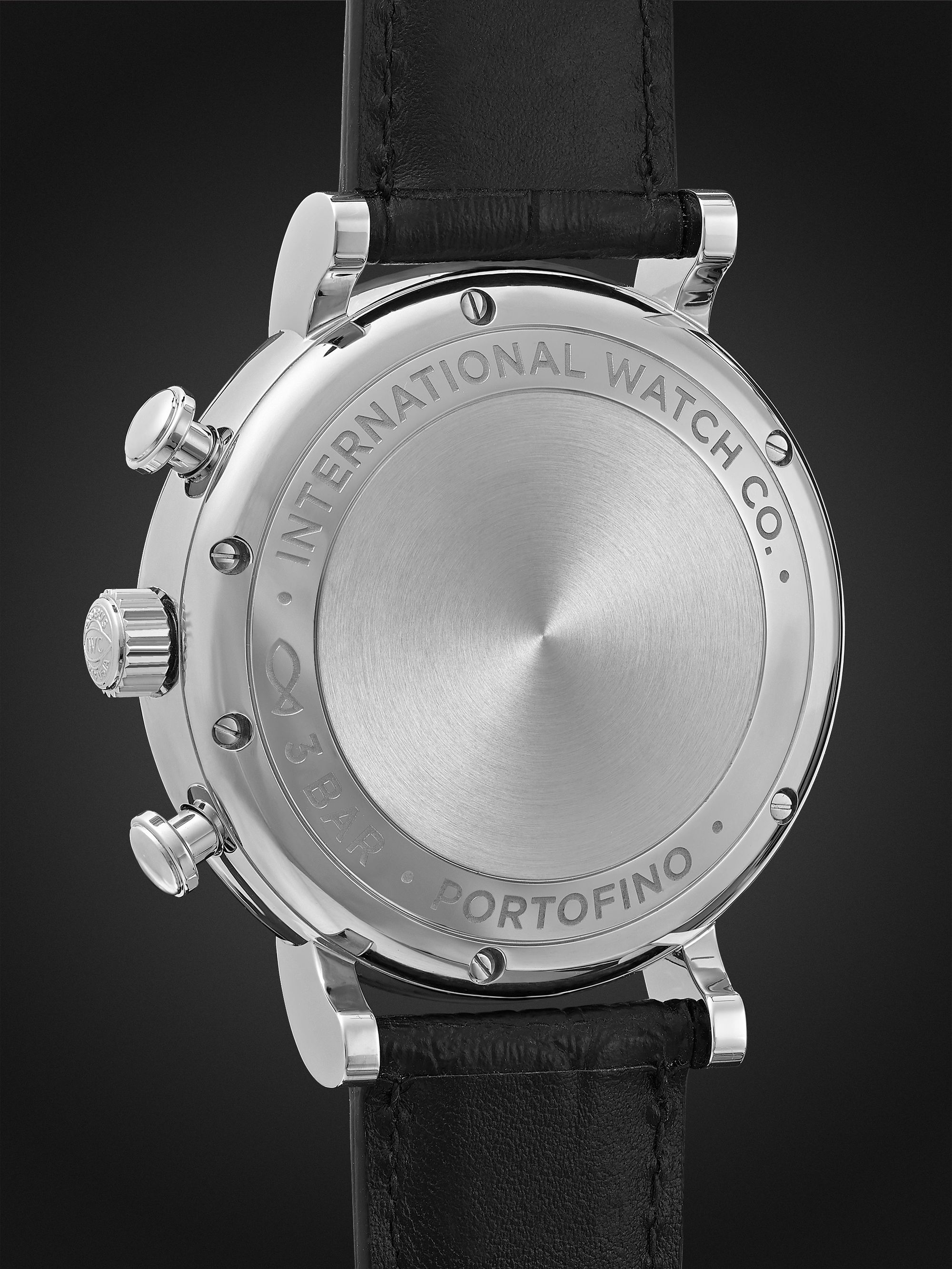 IWC SCHAFFHAUSEN Portofino Automatic Chronograph 42mm Stainless Steel and Alligator Watch, Ref. No. IW391036