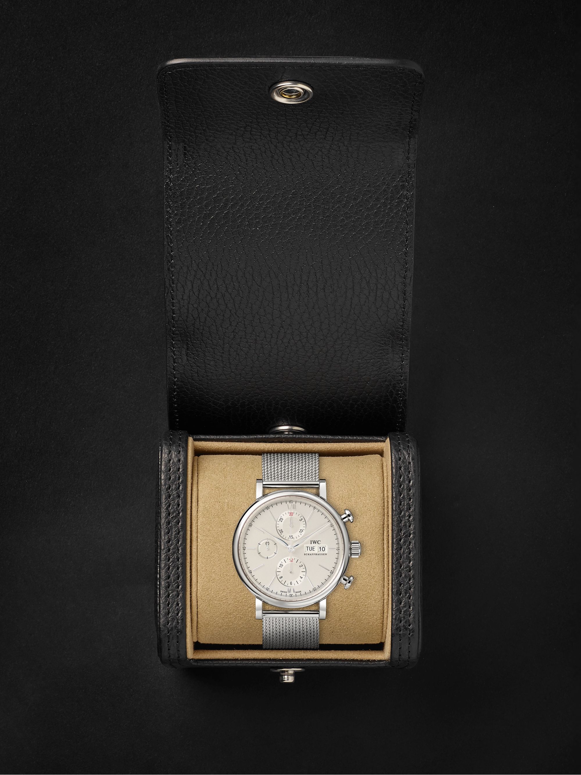 IWC SCHAFFHAUSEN Portofino Automatic Chronograph 42mm Stainless Steel Watch, Ref. No. IW391028