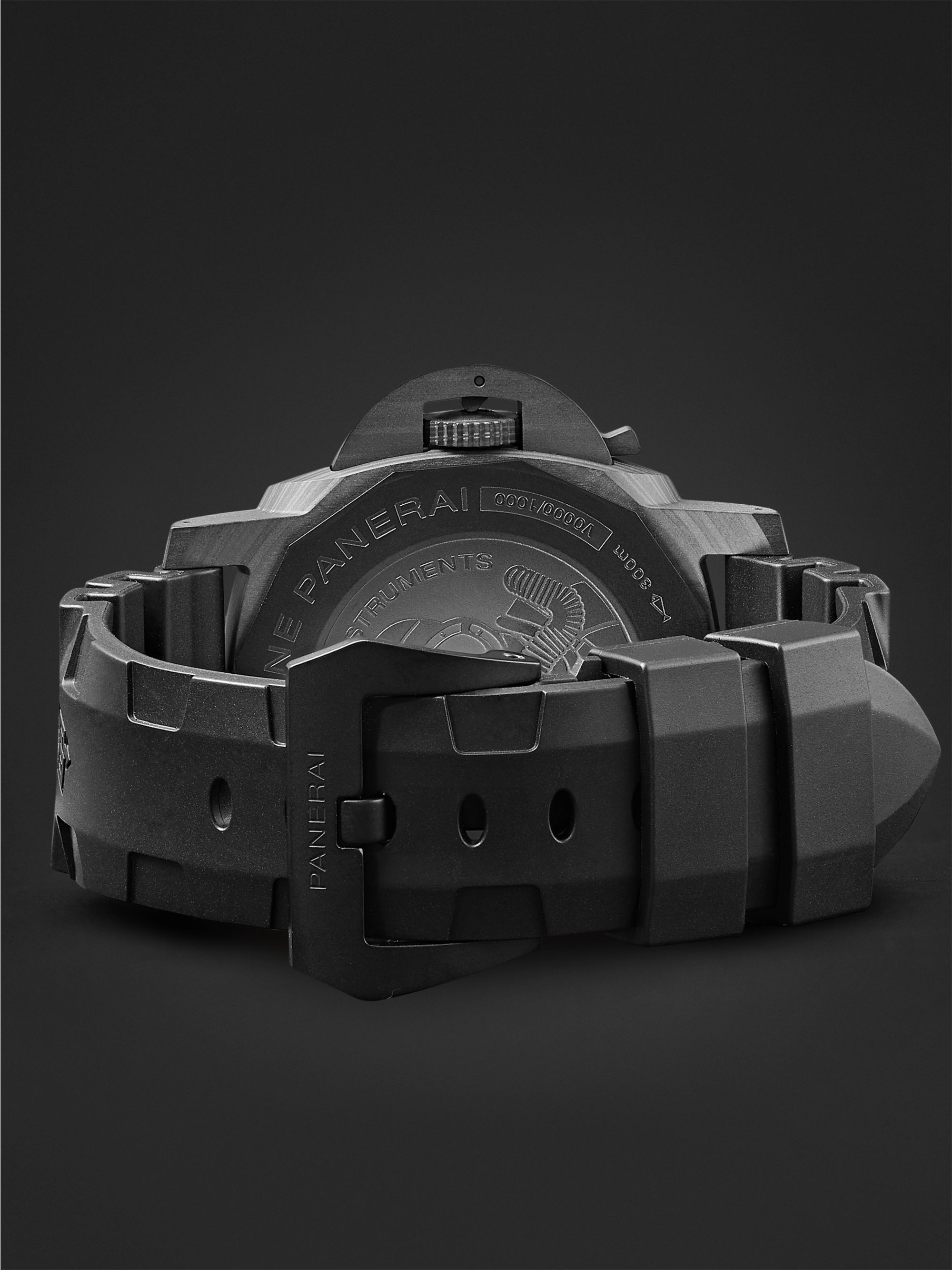 PANERAI Submersible Marina Militare Automatic 47mm Carbotech and Rubber Watch, Ref. No. PAM00979