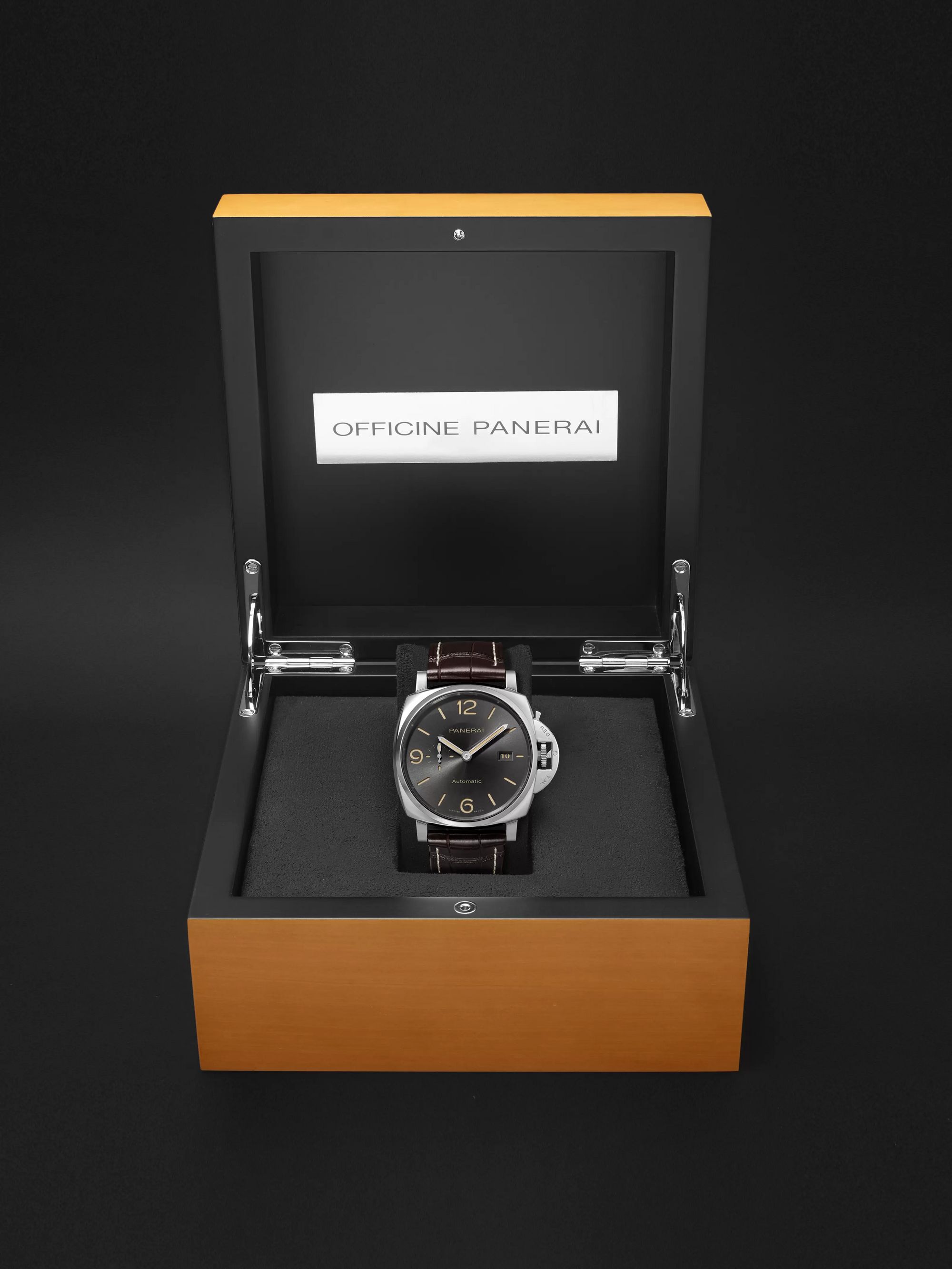 PANERAI Luminor Due Automatic 45mm Stainless Steel and Alligator Watch, Ref. No. PAM00943