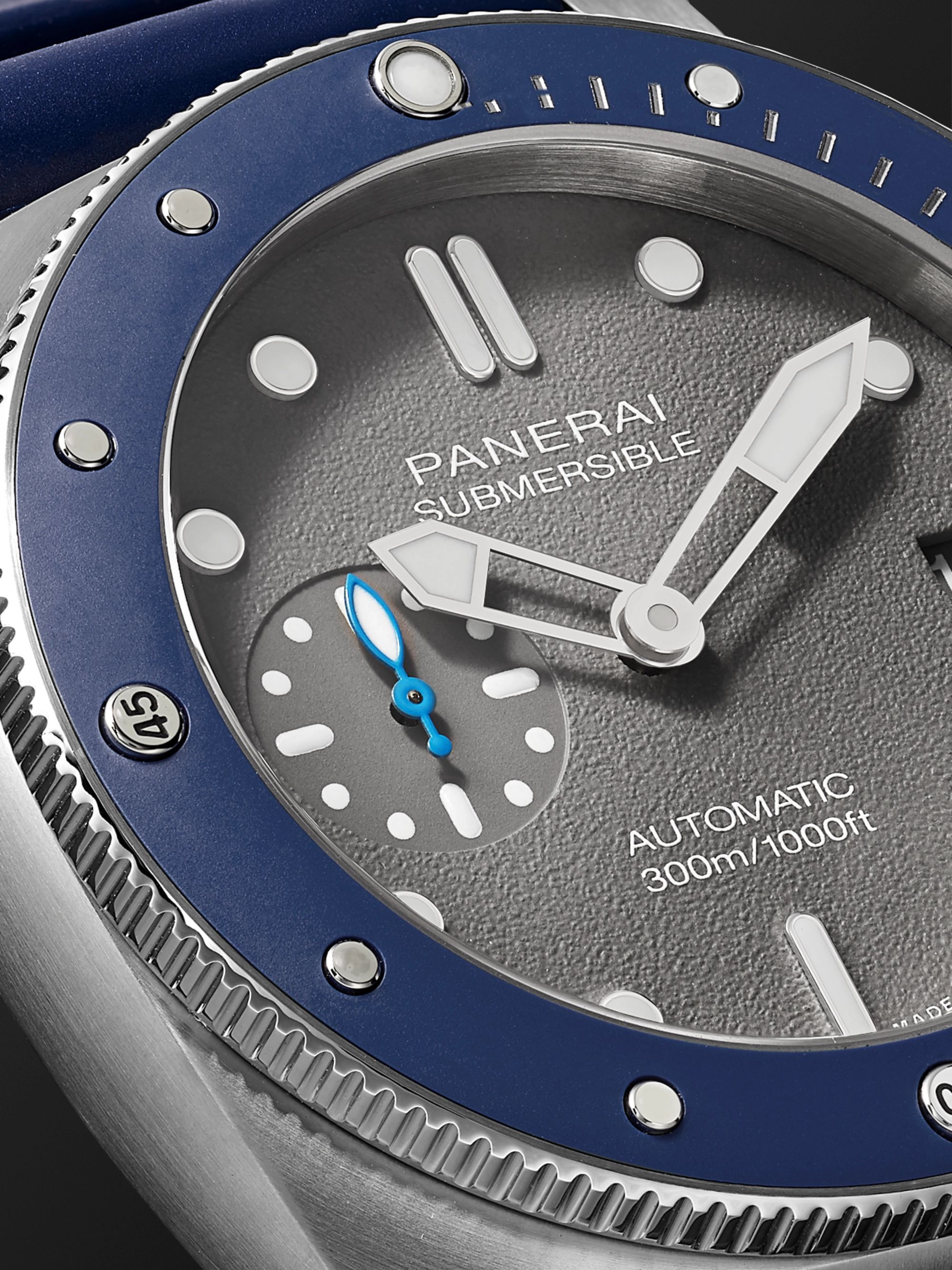 PANERAI Submersible Automatic 42mm Stainless Steel and Rubber Watch, Ref. No. PAM00959