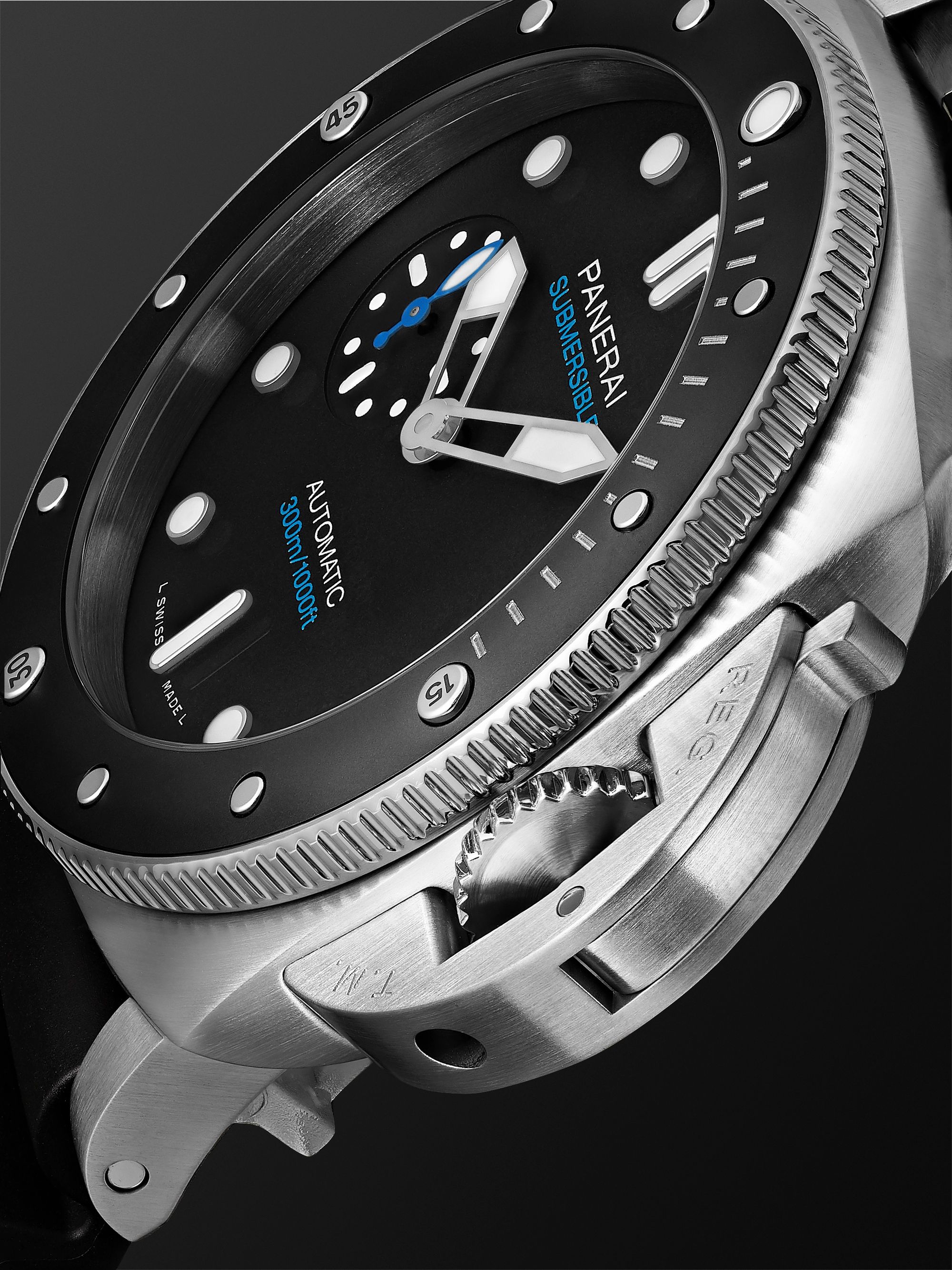 PANERAI Submersible Automatic 42mm Stainless Steel, Ceramic and Rubber Watch, Ref. No. PAM 00683