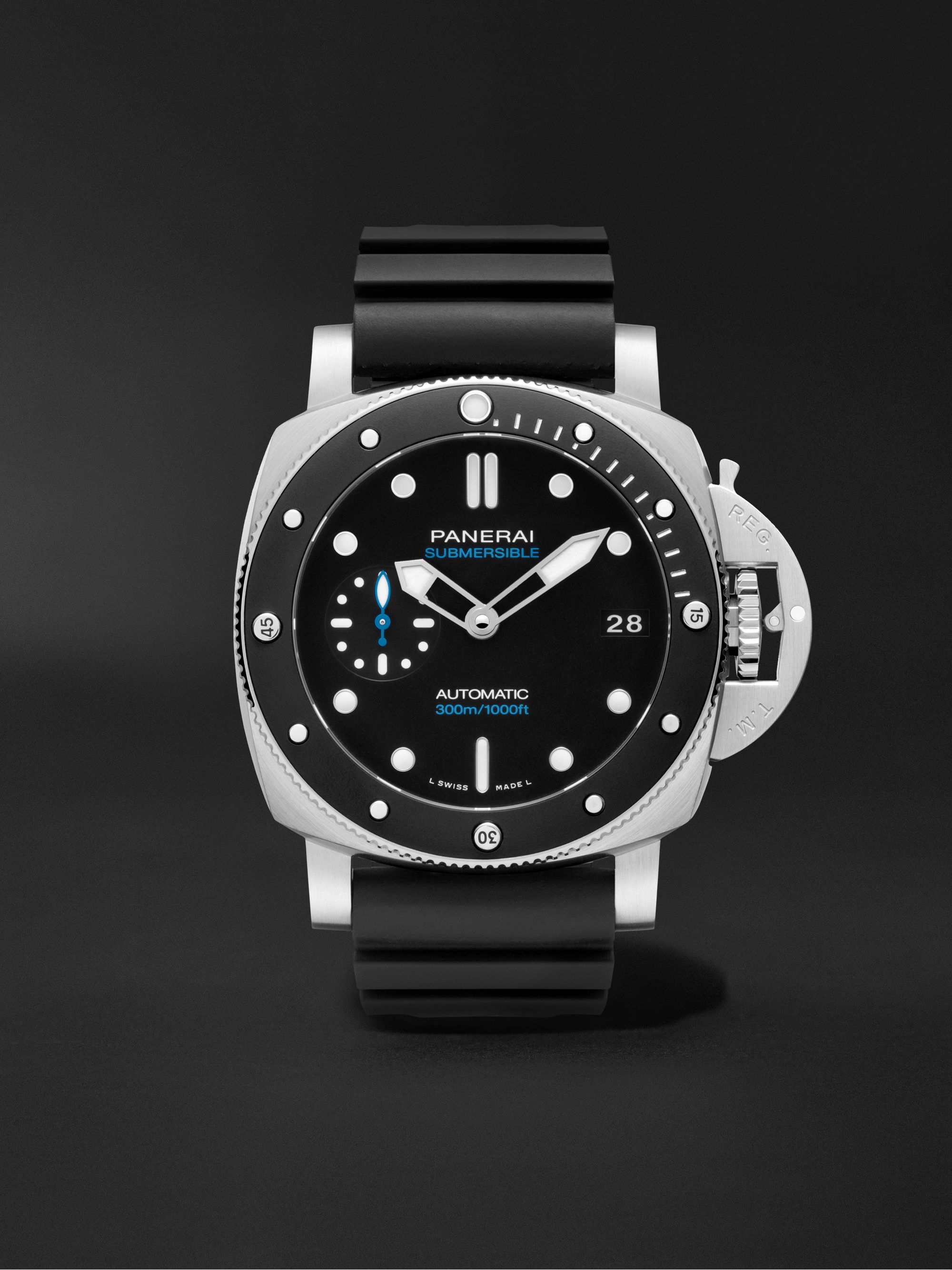 PANERAI Submersible Automatic 42mm Stainless Steel, Ceramic and Rubber Watch, Ref. No. PAM 00683