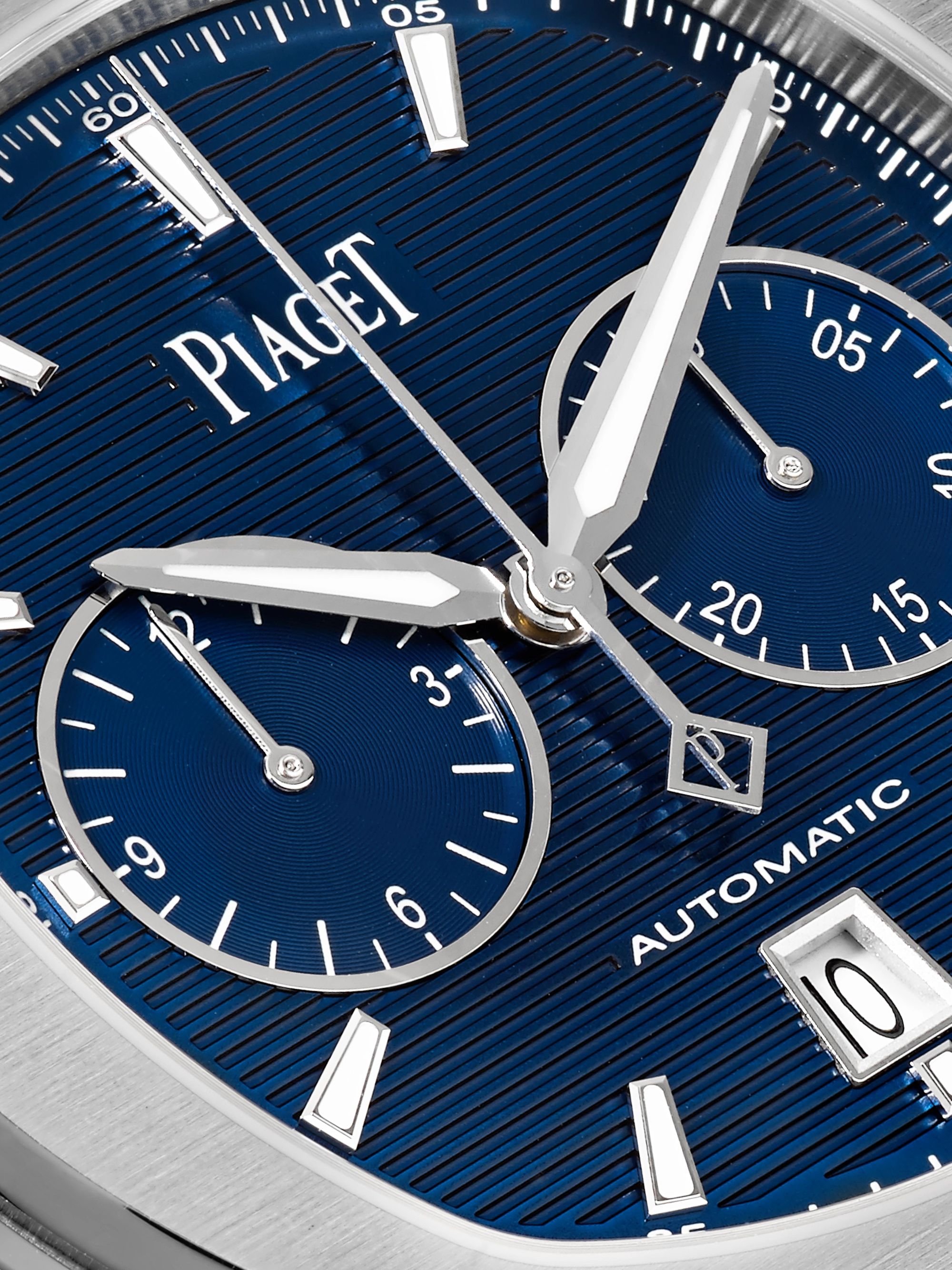 PIAGET Polo Automatic Chronograph 42mm Stainless Steel Watch, Ref. No. G0A41006
