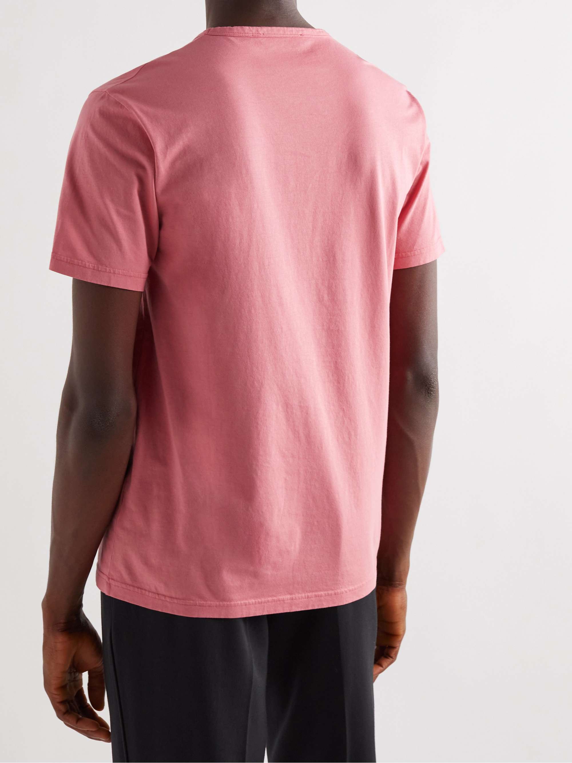 MR P. Garment-Dyed Organic Cotton-Jersey T-Shirt