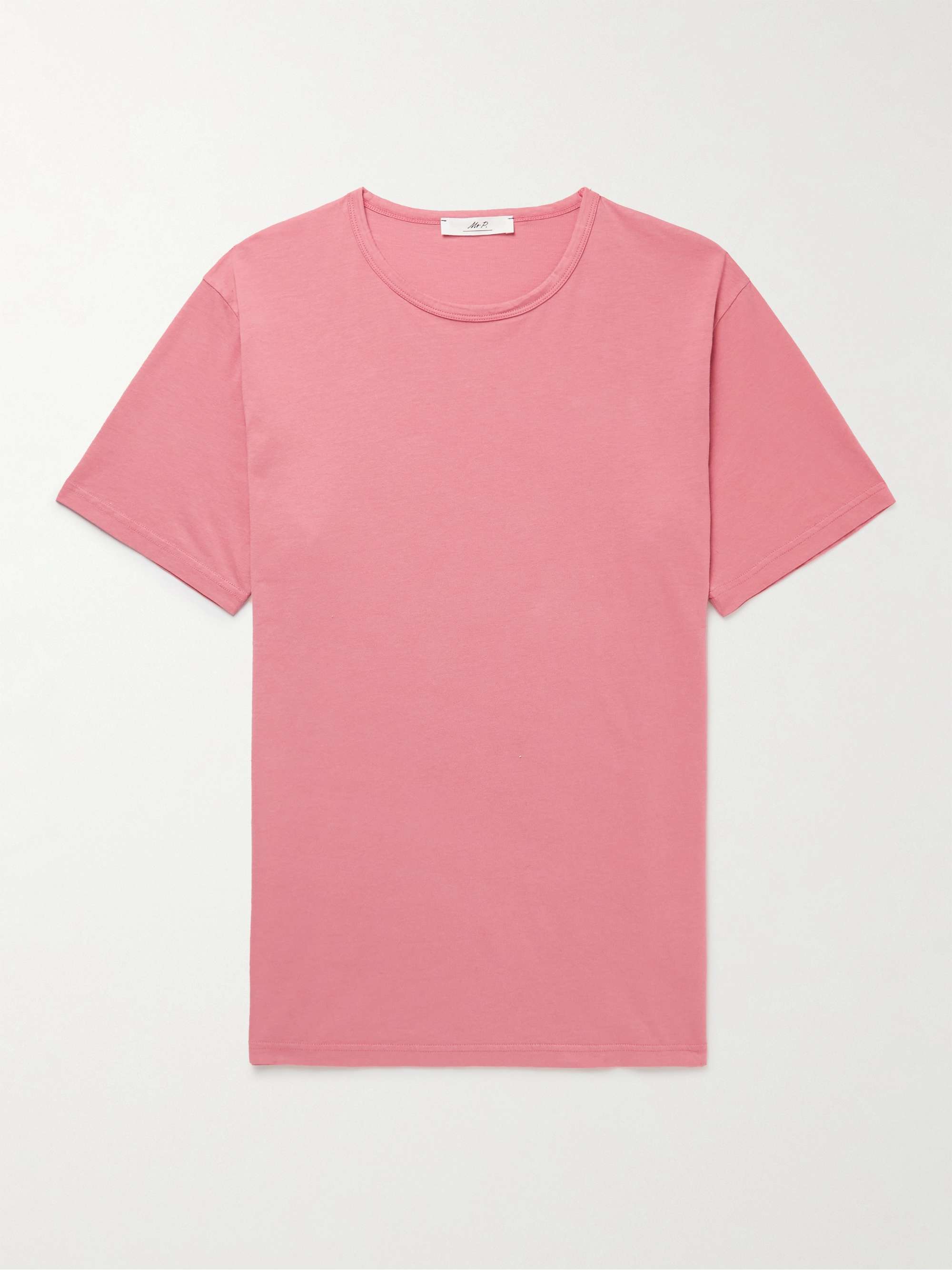 MR P. Garment-Dyed Organic Cotton-Jersey T-Shirt