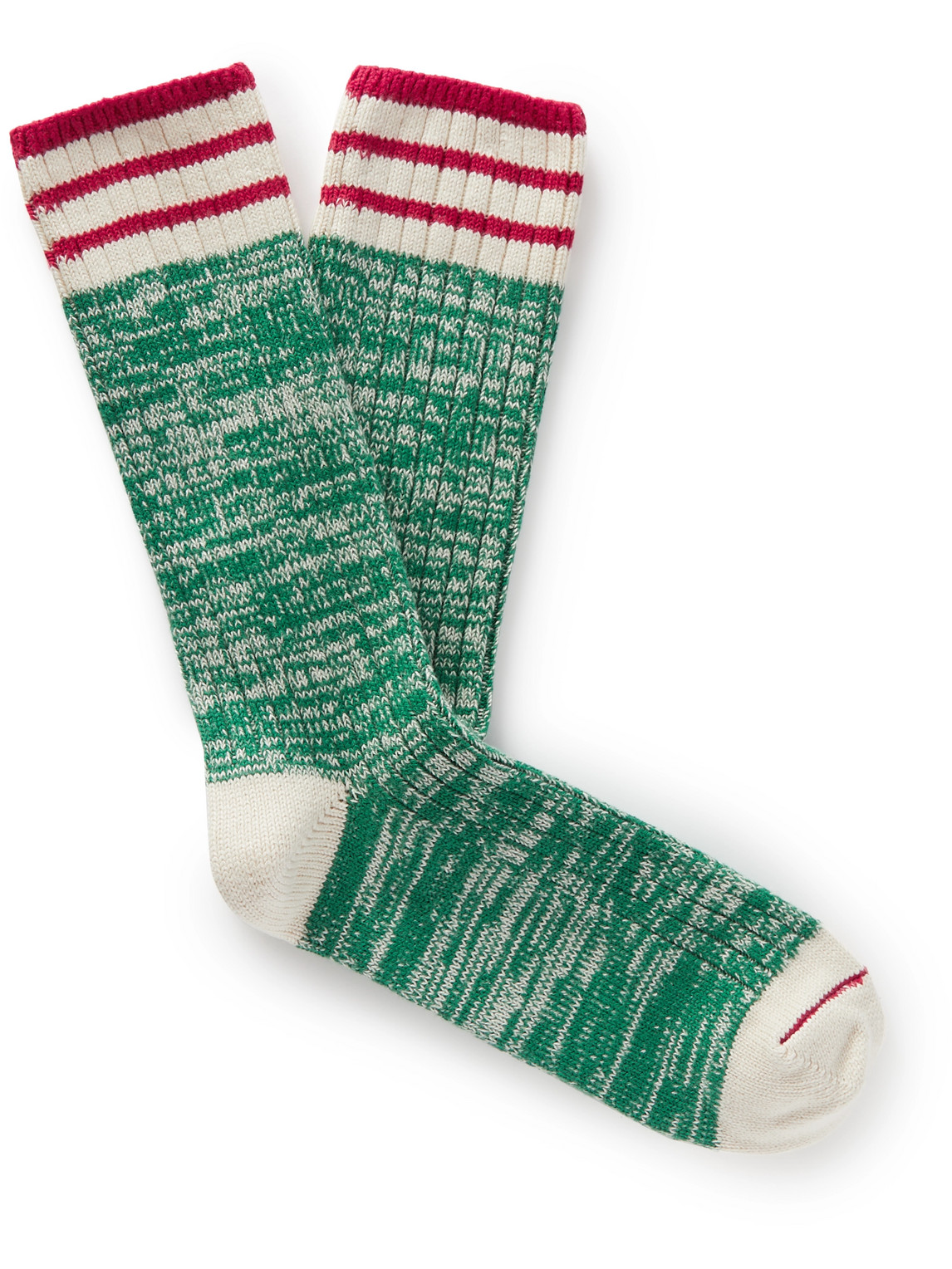 Thunders Love Striped Cotton-blend Socks