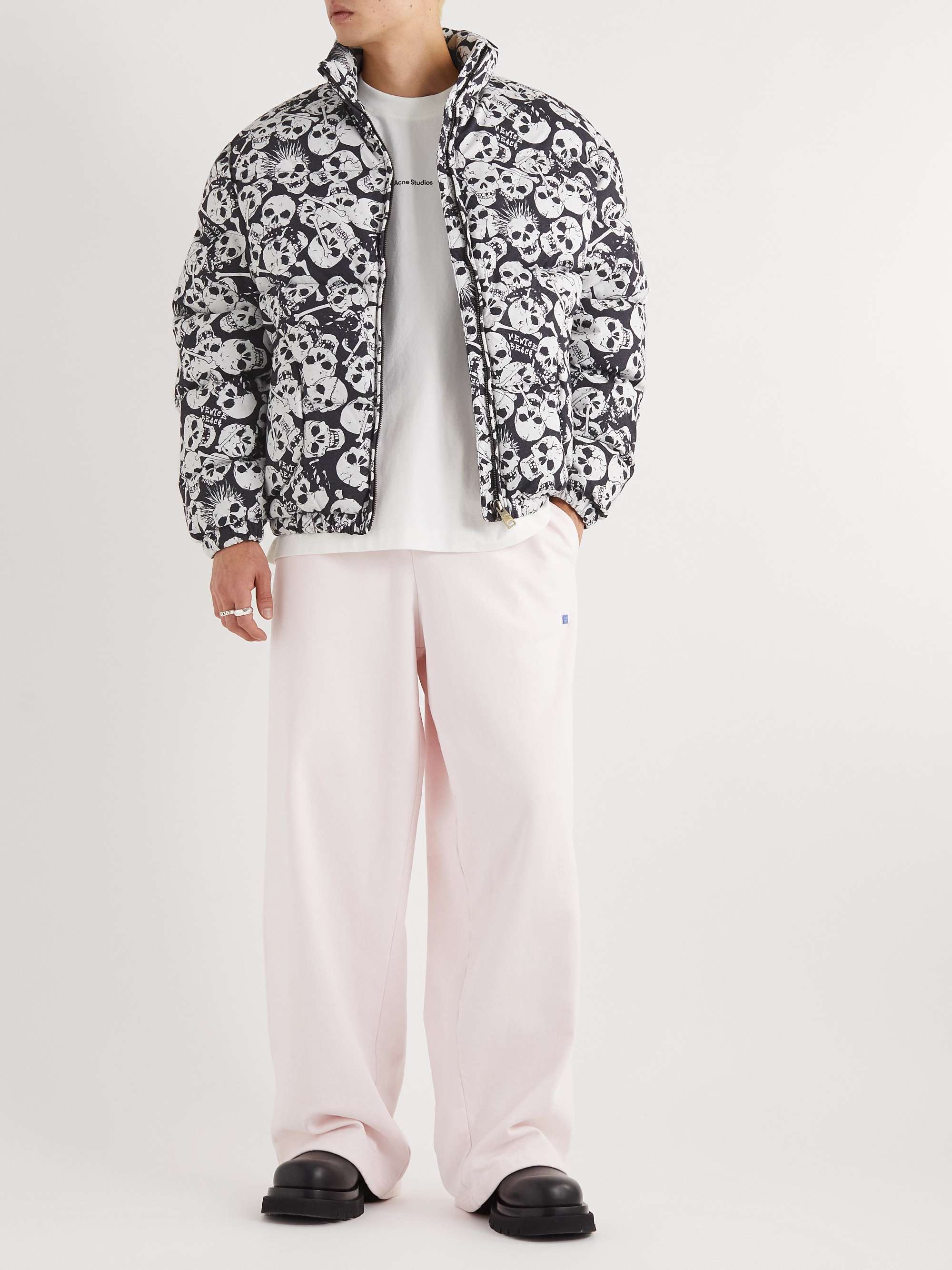 ERL Printed Quilted Cotton Down Jacket