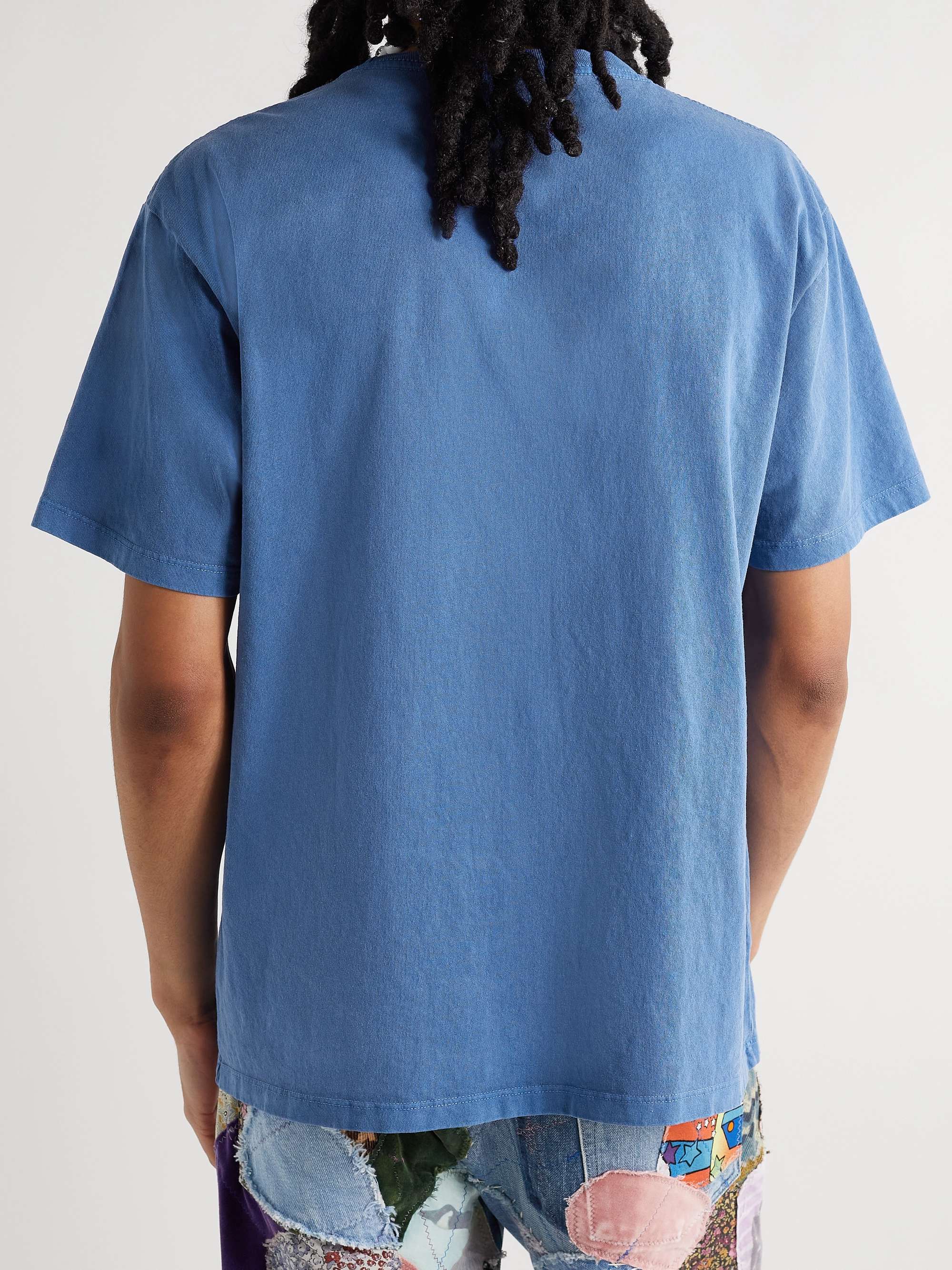 CAMP HIGH Printed Cotton-Jersey T-Shirt