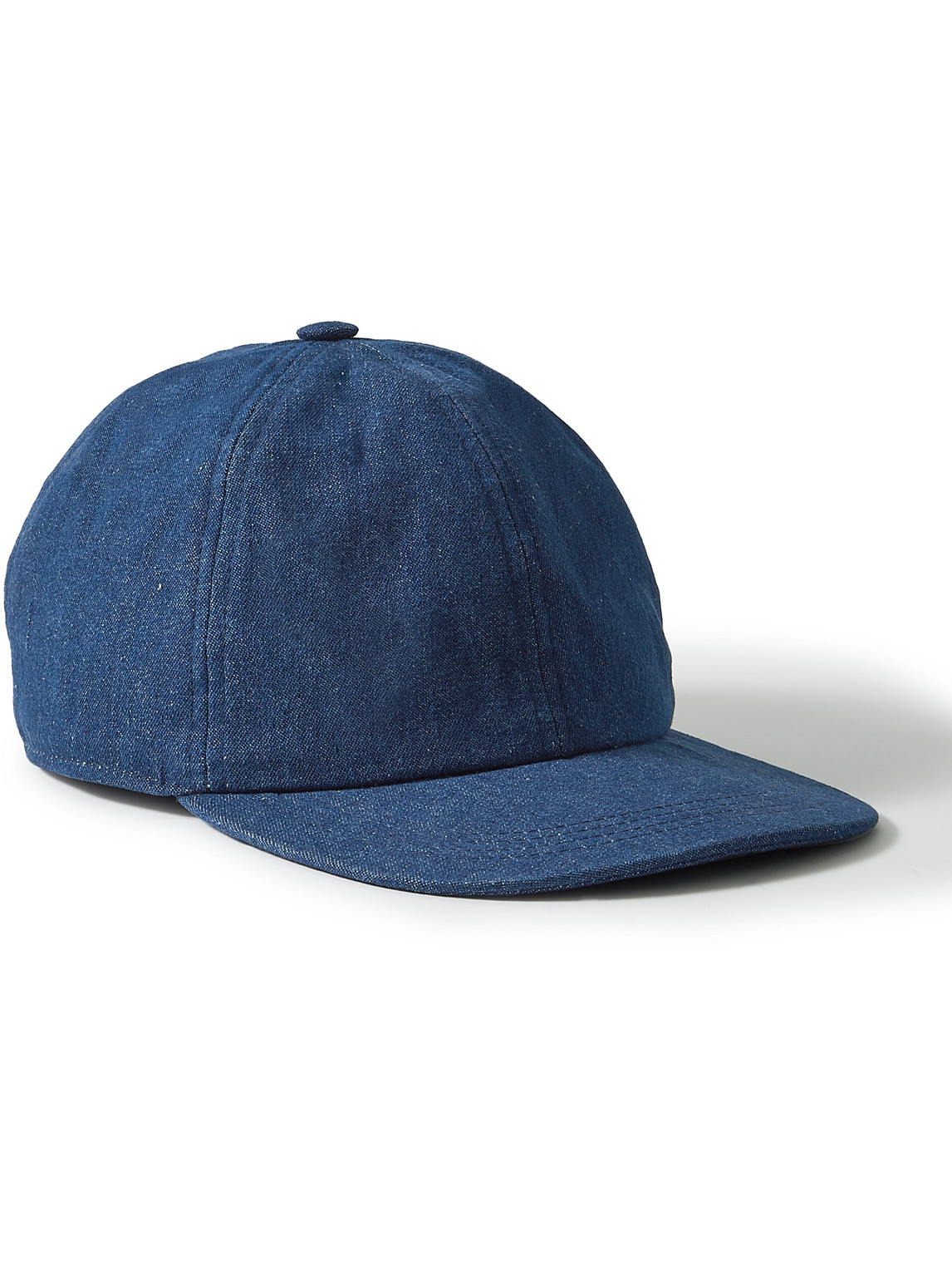 Lock & Co Hatters Rimini Cotton Baseball Cap In Blue