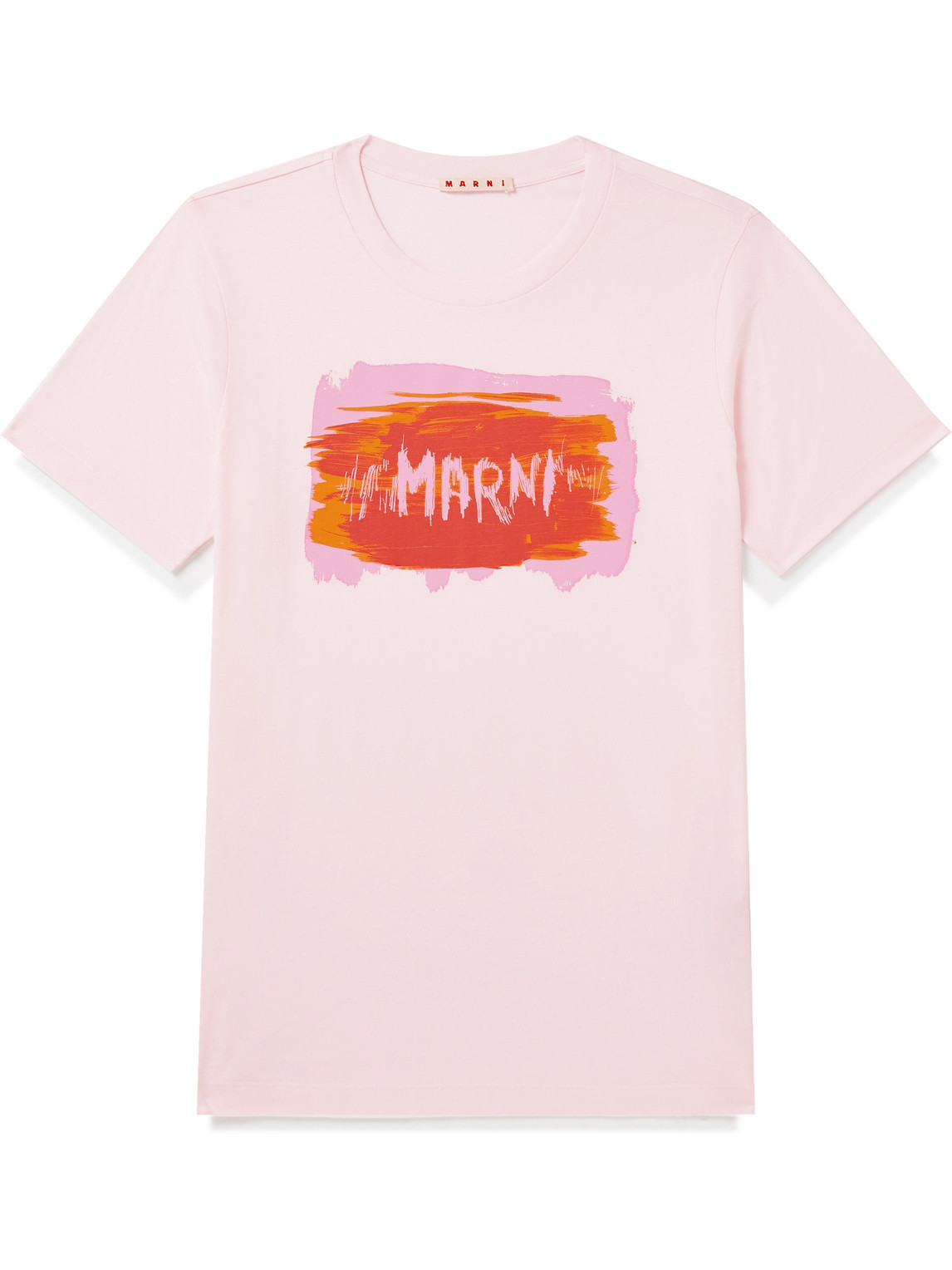 Marni Slim-Fit Logo-Print Cotton-Jersey T-Shirt