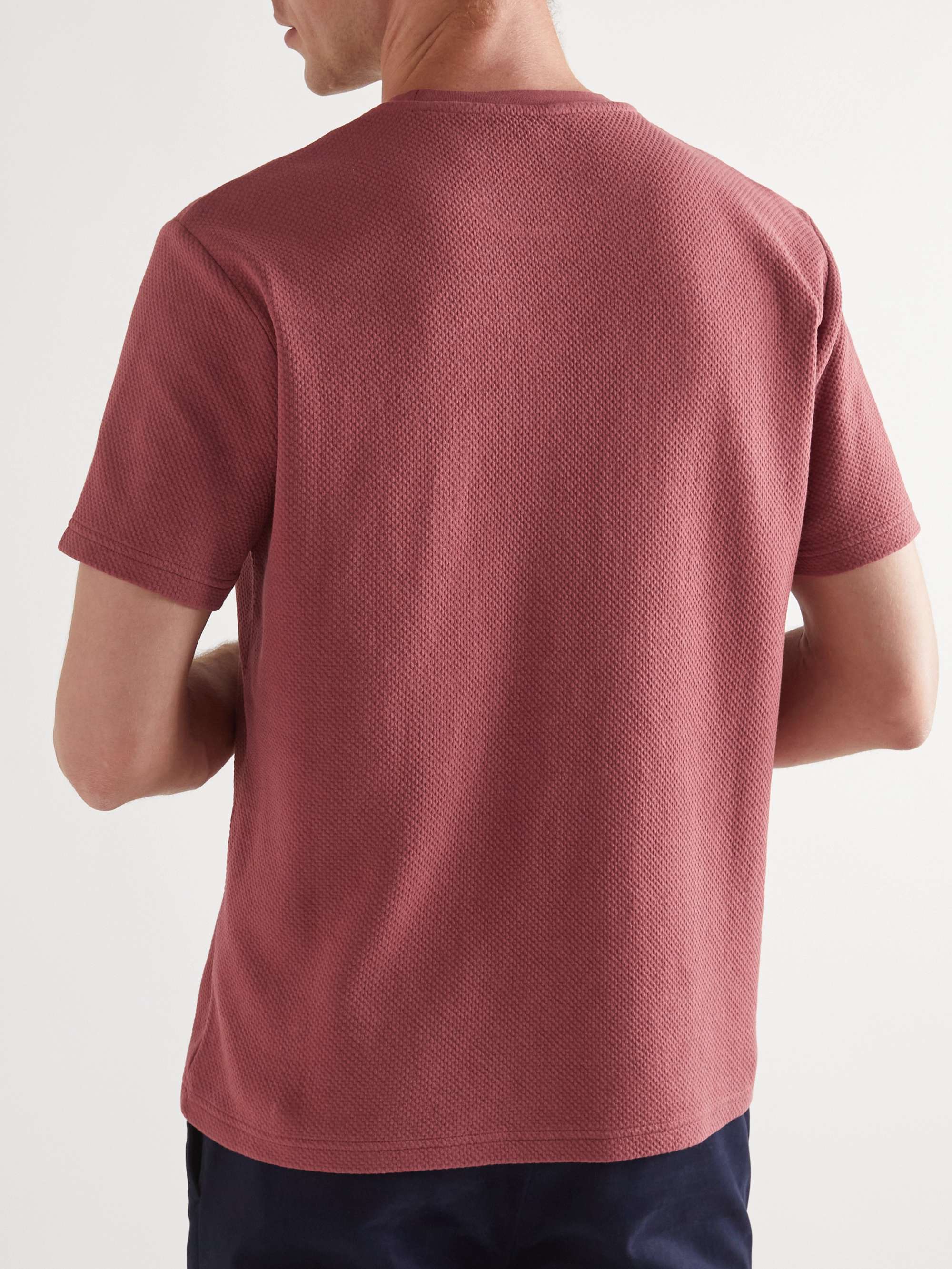 MR P. Textured Organic Cotton T-Shirt