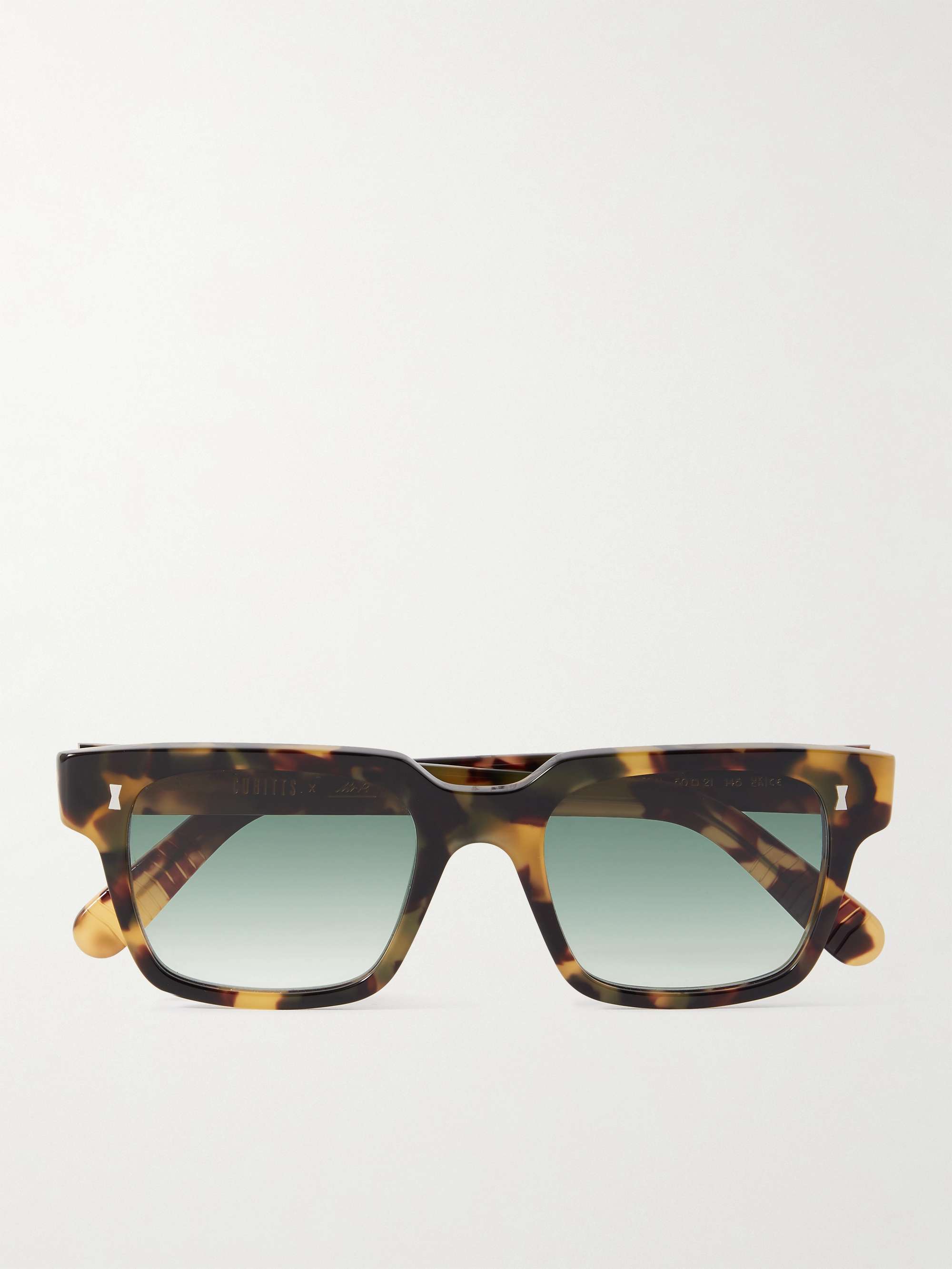 MR P. + Cubitts Panton Square-Frame Acetate Sunglasses