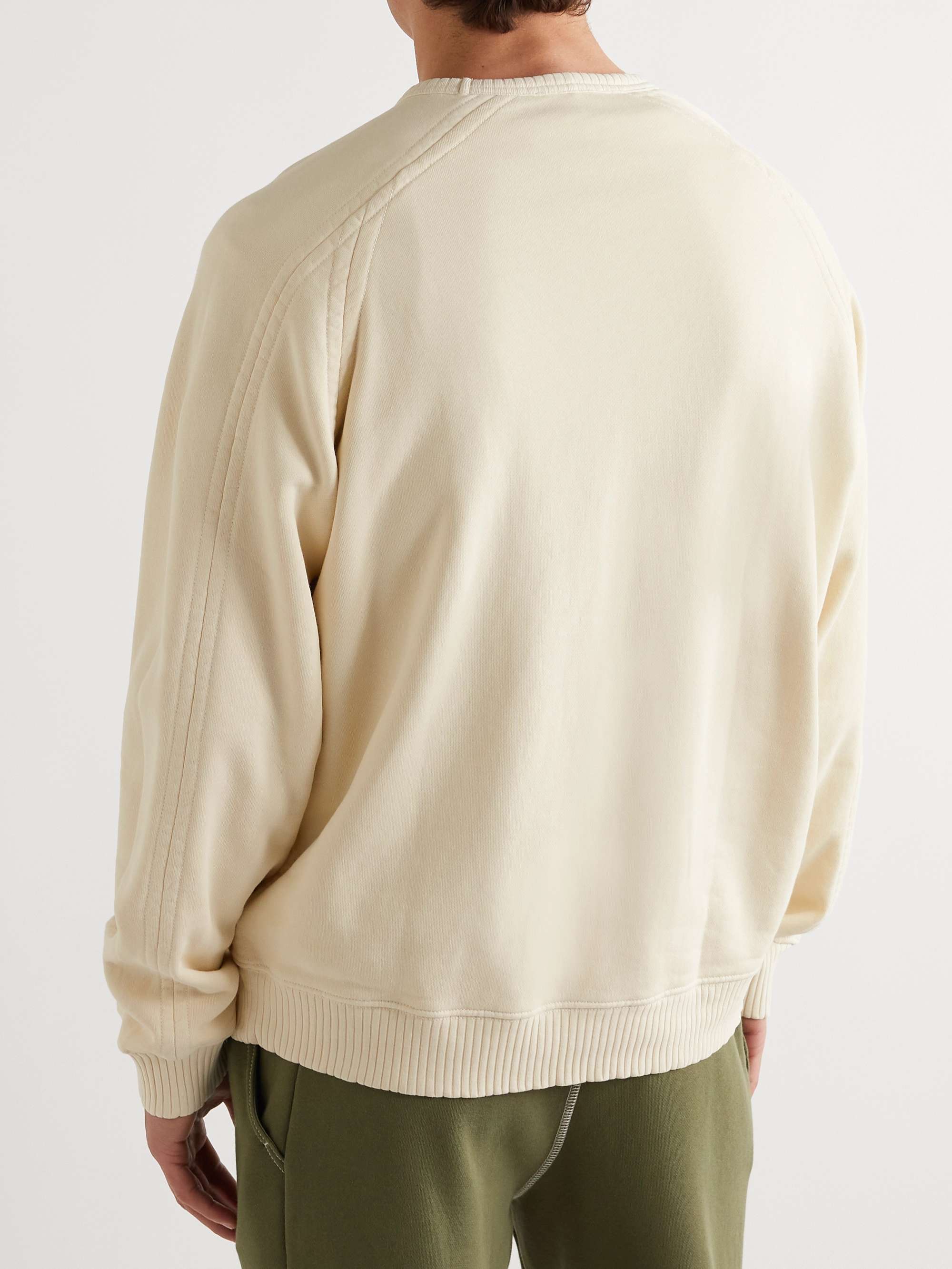NINETY PERCENT Loopback Organic Cotton-Jersey Sweatshirt