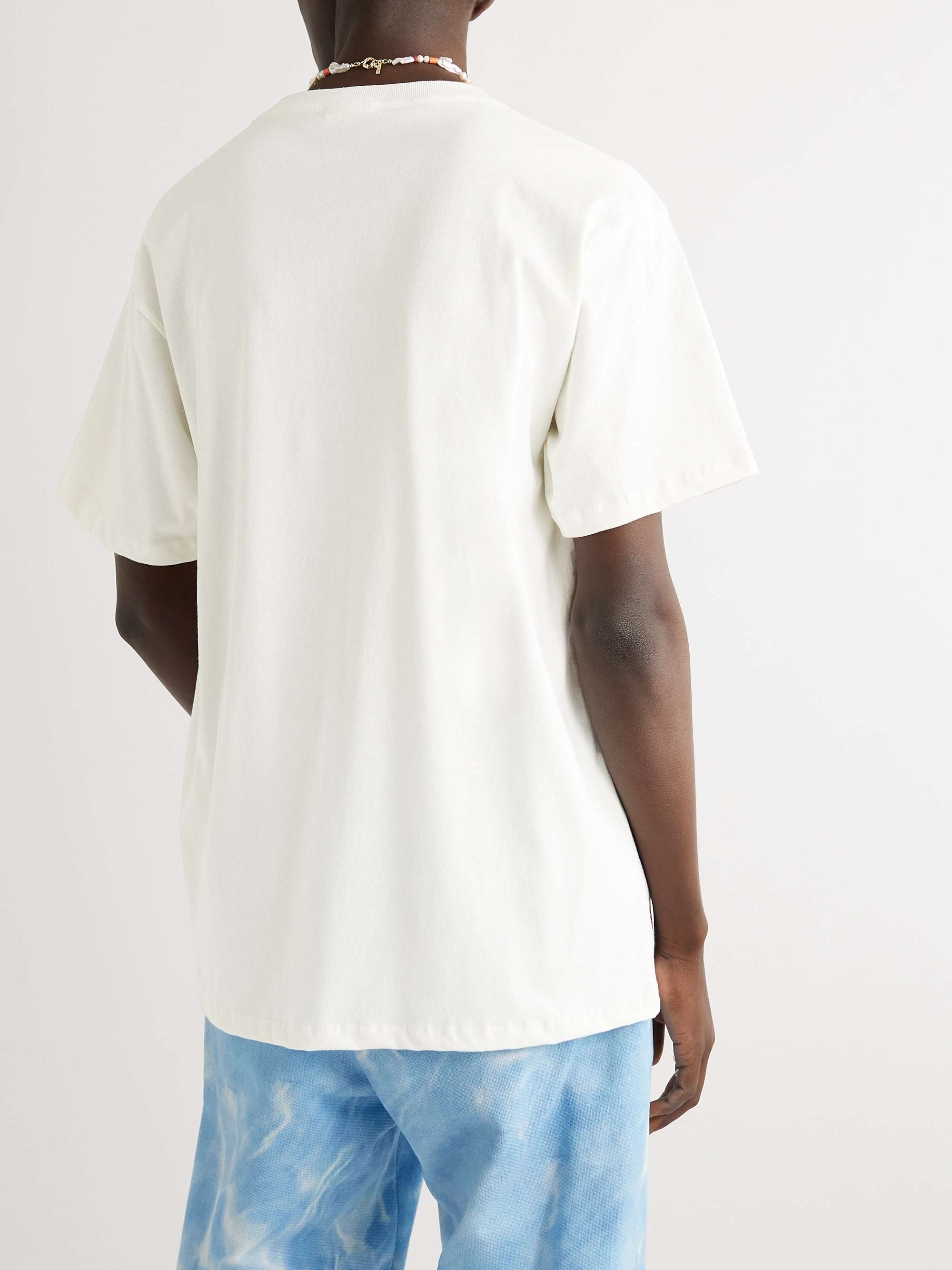 CAMP HIGH Logo-Print Cotton-Jersey T-Shirt