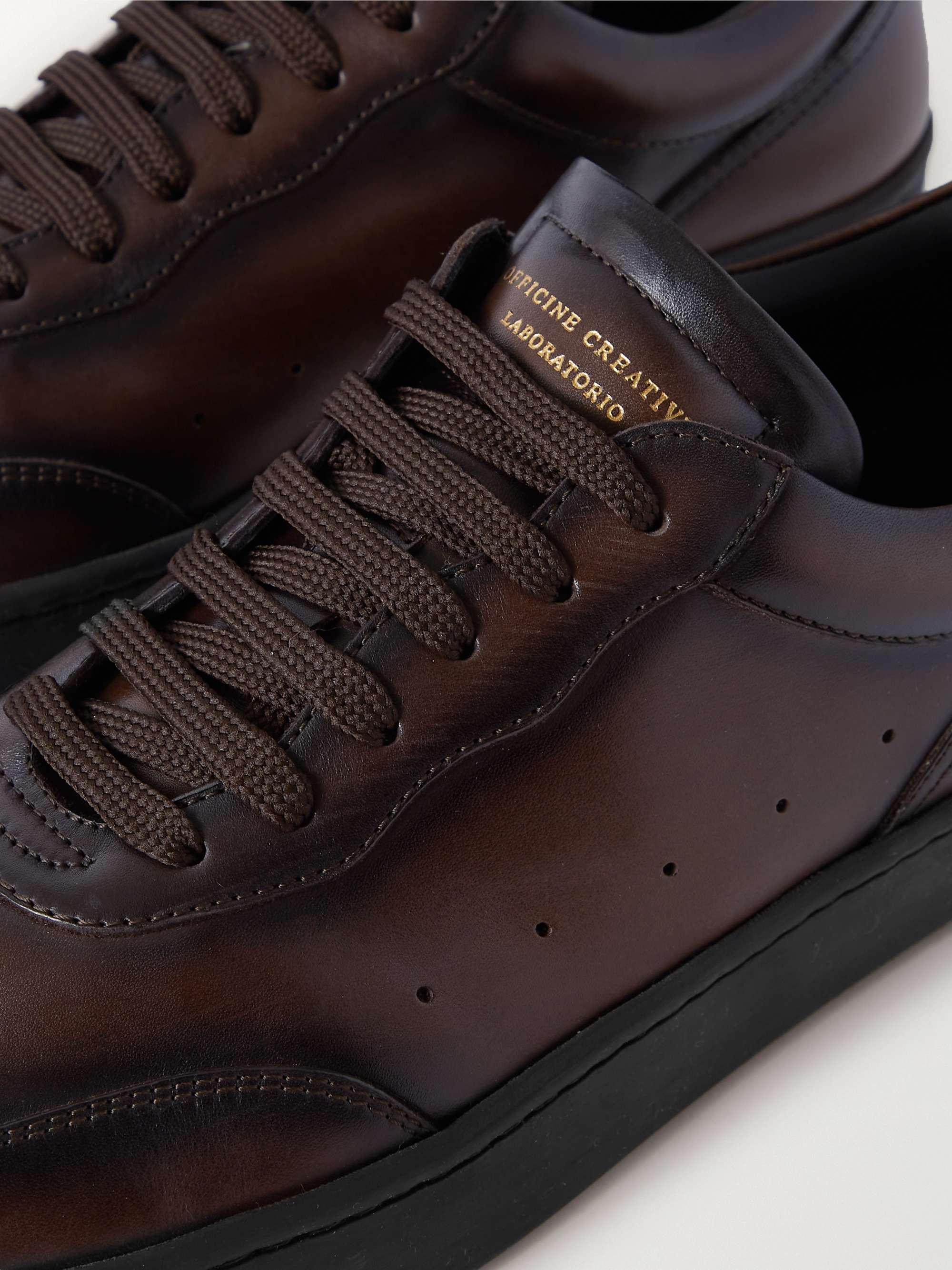 OFFICINE CREATIVE Kyle Lux Leather Sneakers