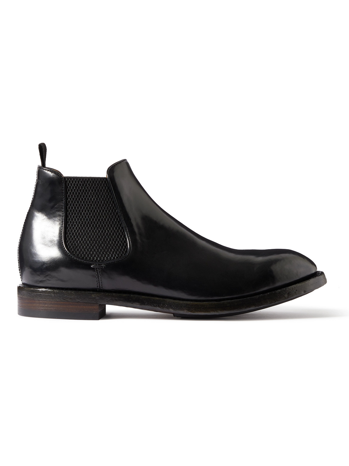 Officine Creative Temple Leather Chelsea Boots