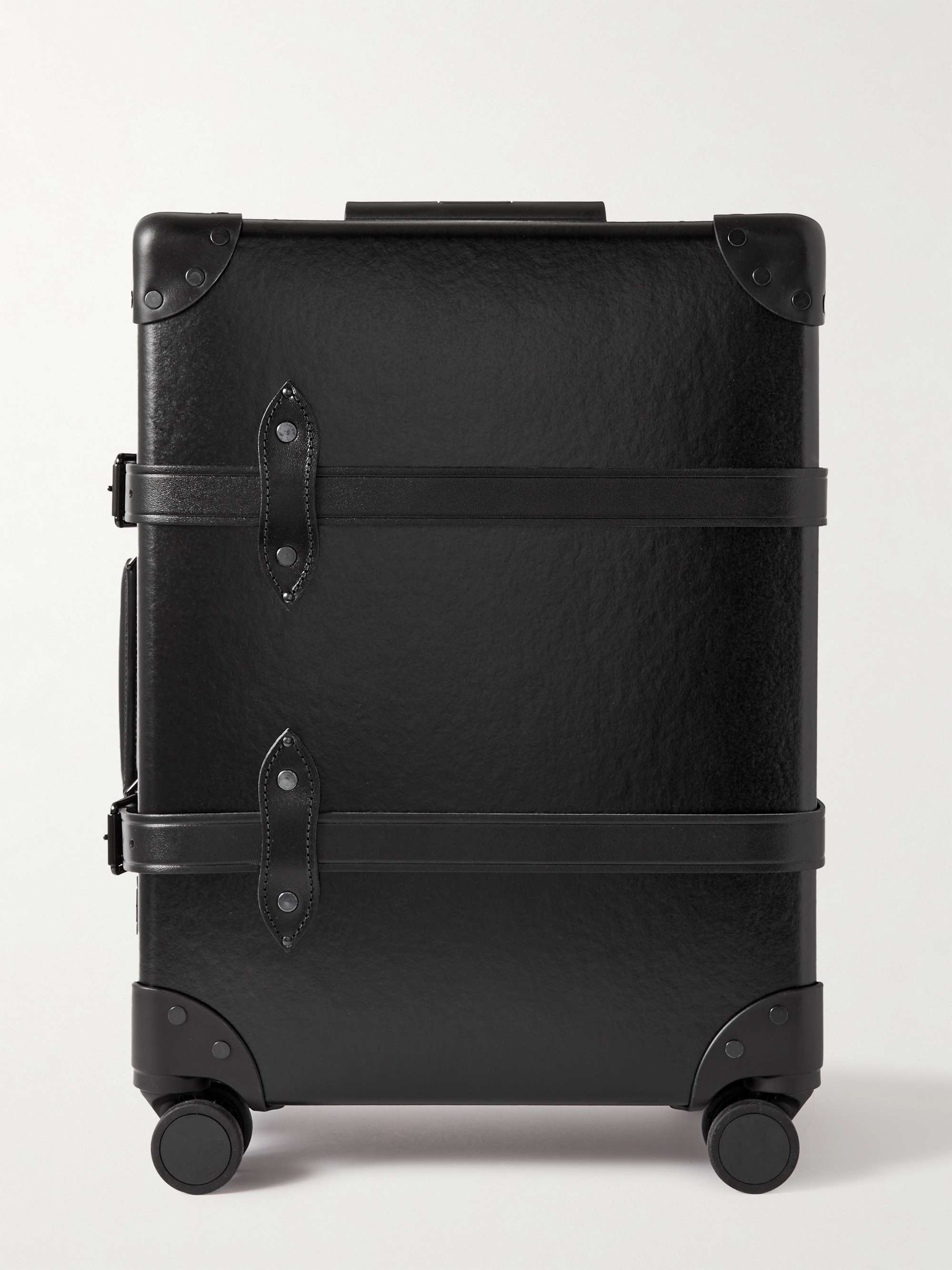 GLOBE-TROTTER Centenary Leather-Trimmed Carry-On Suitcase