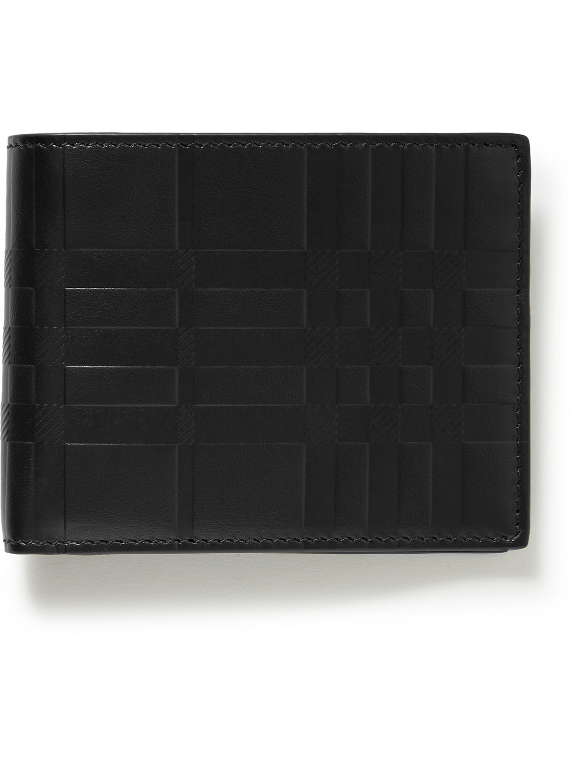 Embossed Leather Bifold Wallet