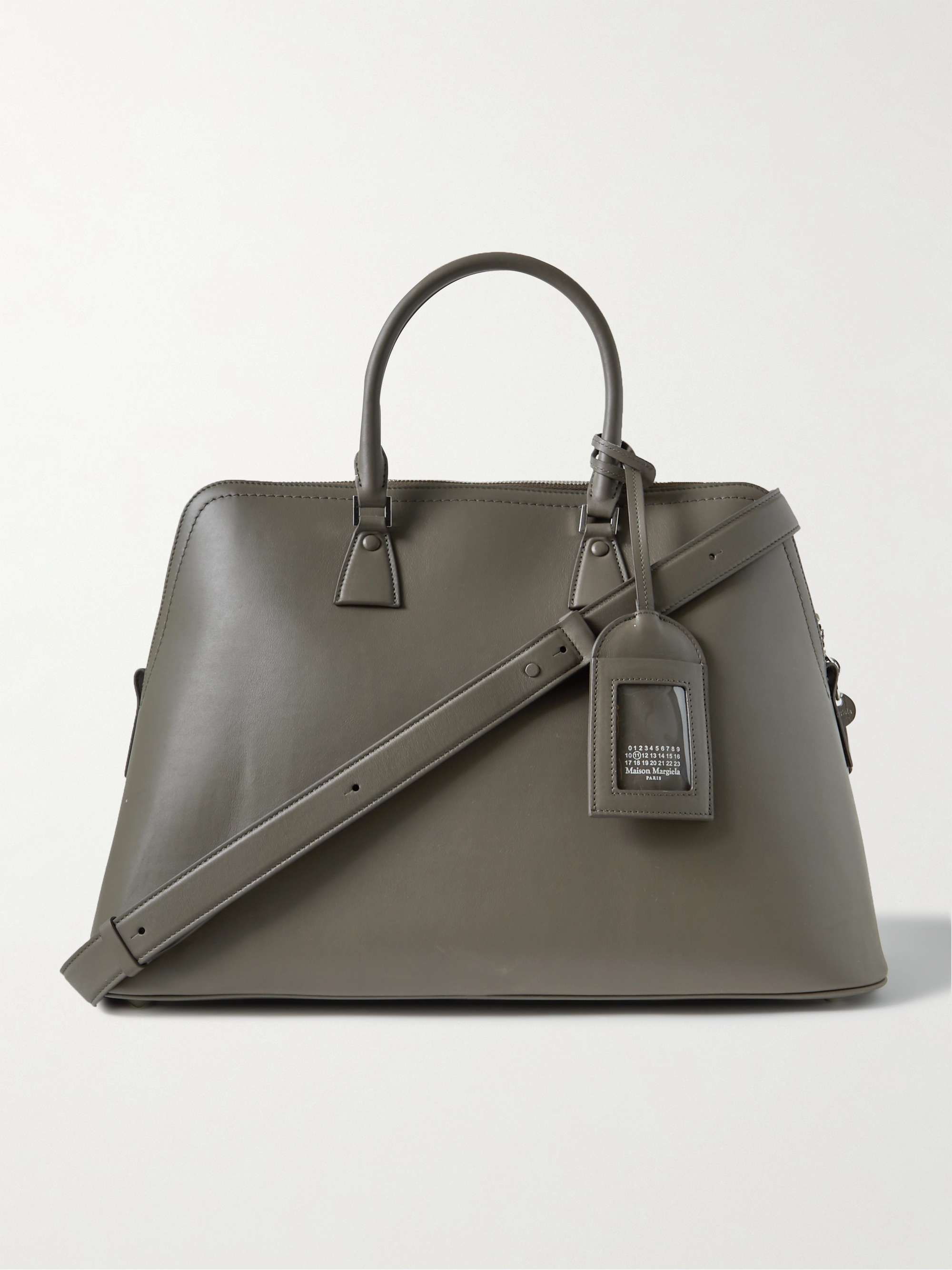 MAISON MARGIELA 5AC XL Leather Tote Bag