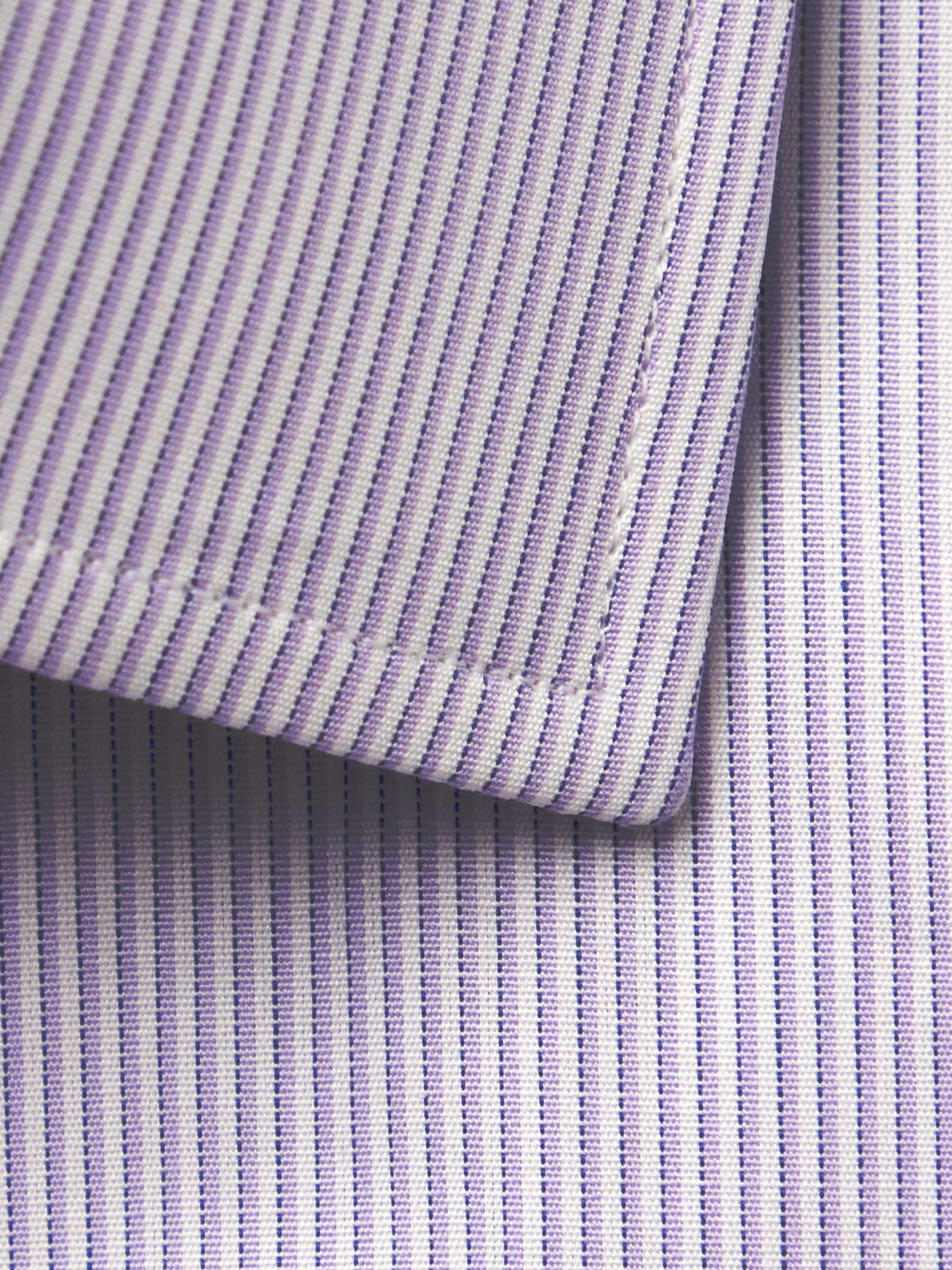 CHARVET Double Striped Cotton-Poplin Shirt