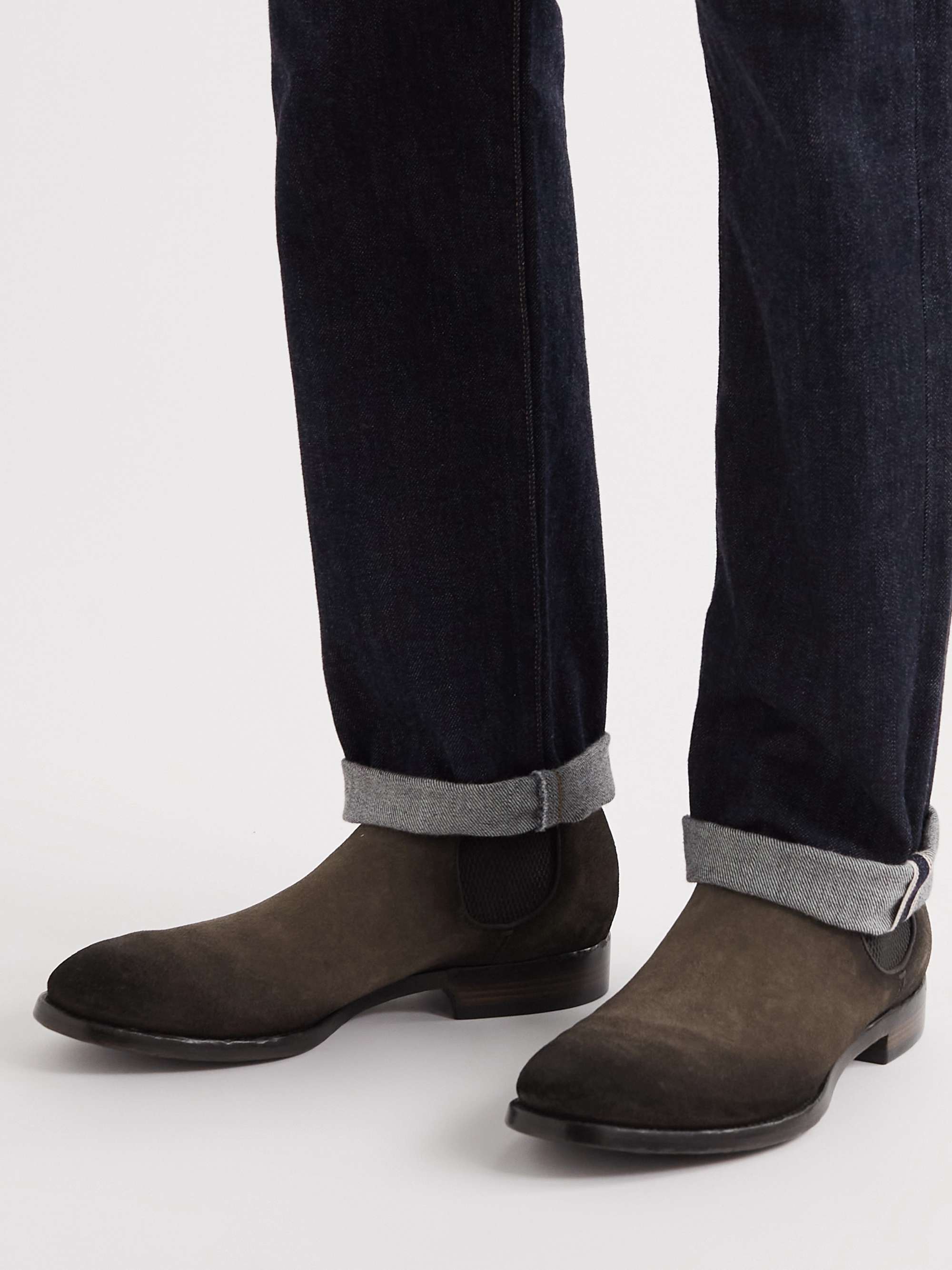 OFFICINE CREATIVE Providence Suede Chelsea Boots