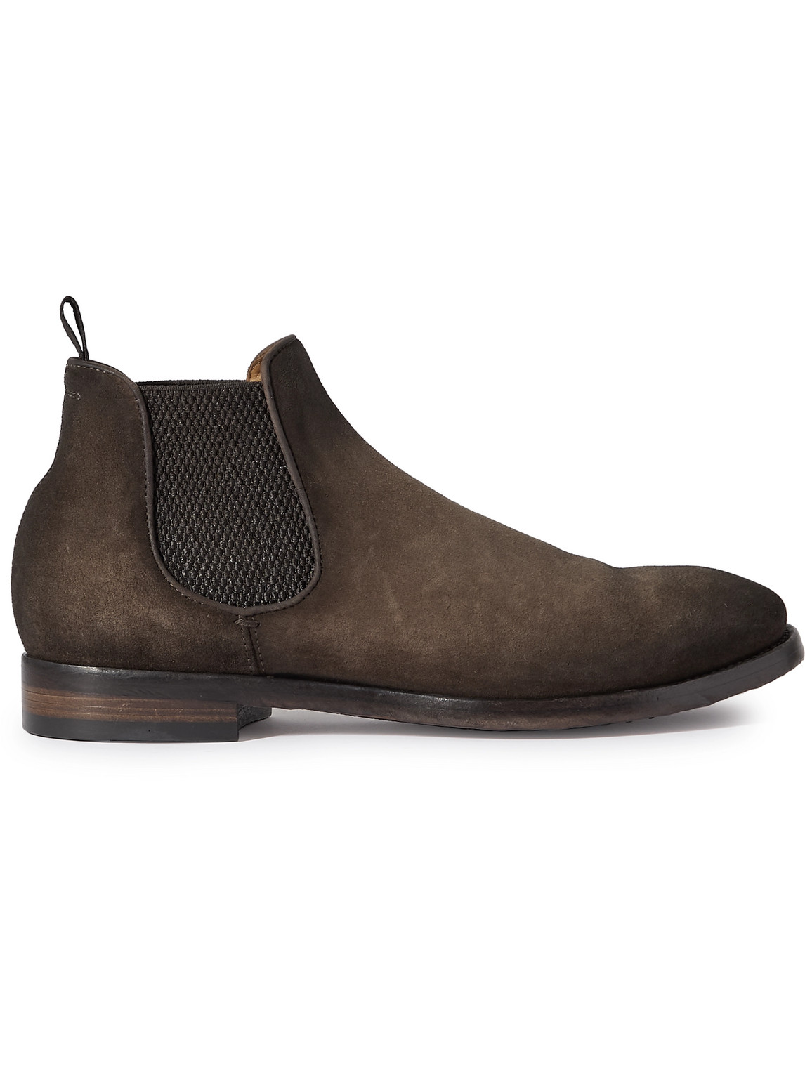 Officine Creative Providence Suede Chelsea Boots