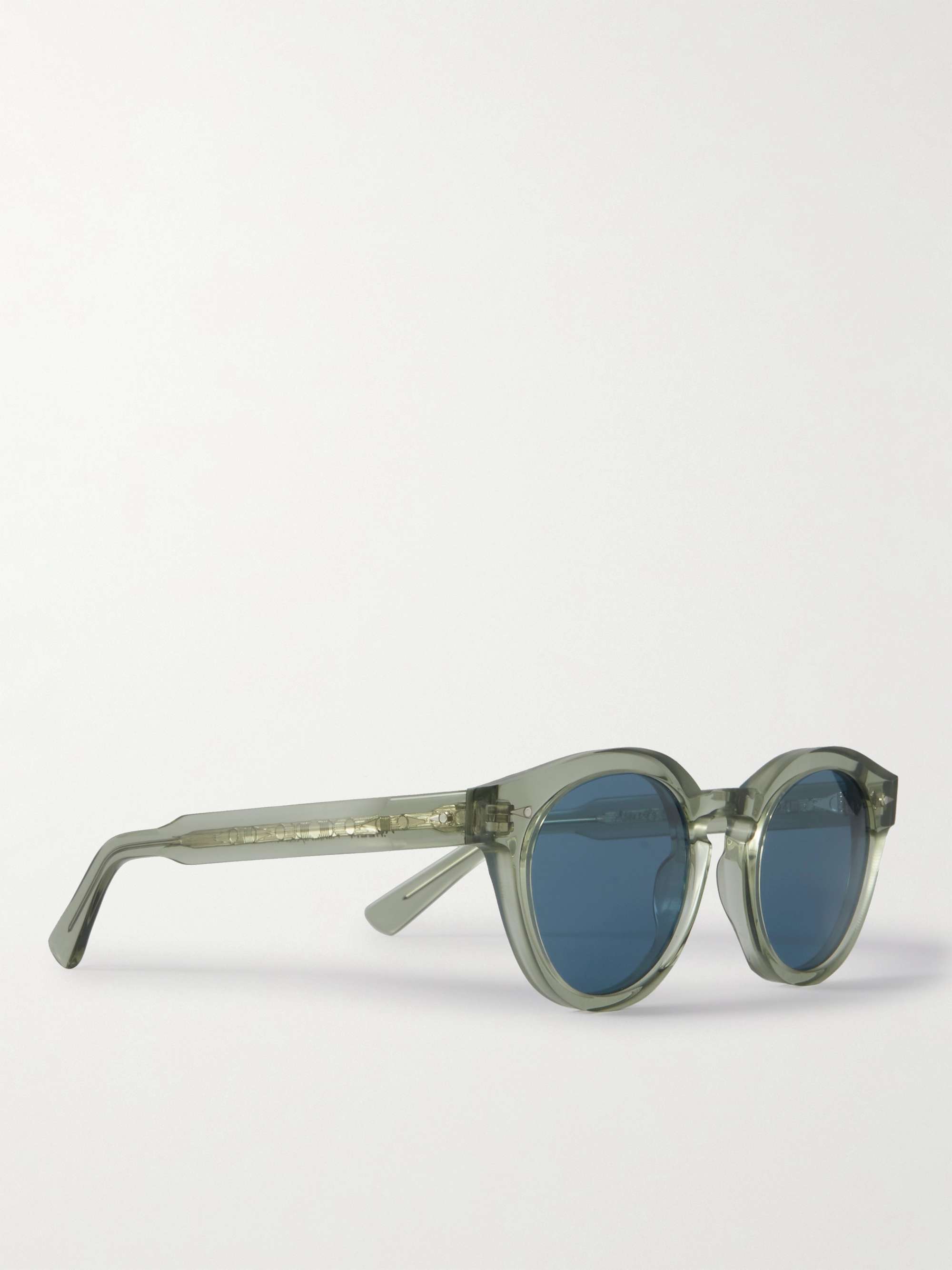 AHLEM Abbesses Round-Frame Acetate Sunglasses