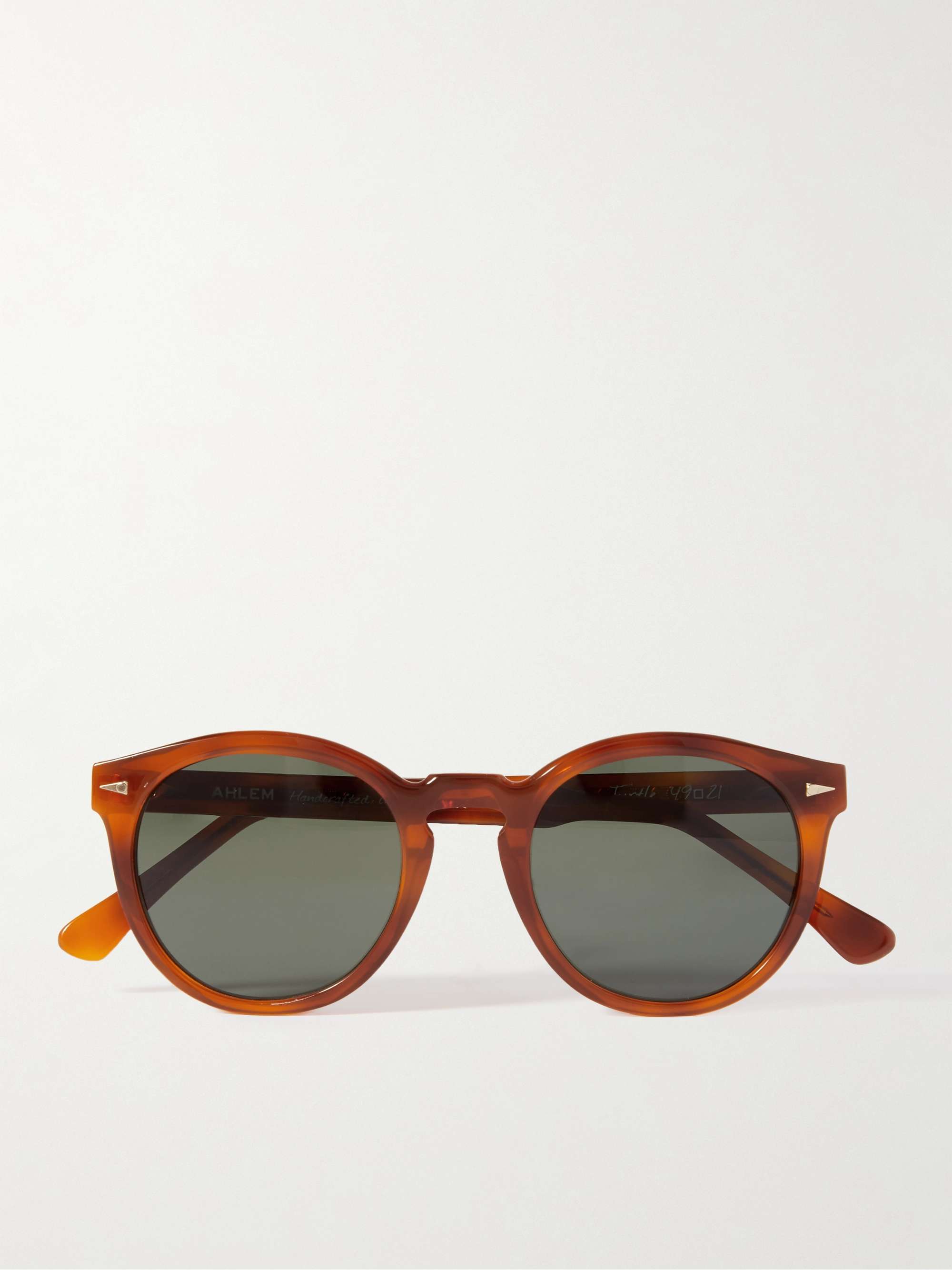 AHLEM St Germain Round-Frame Acetate Sunglasses
