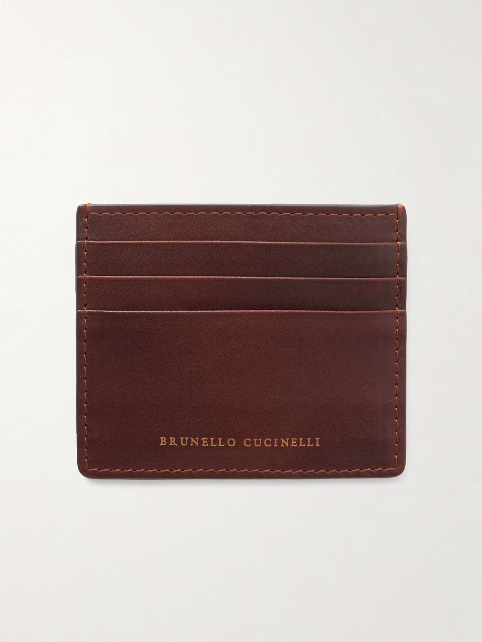 BRUNELLO CUCINELLI Leather Cardholder