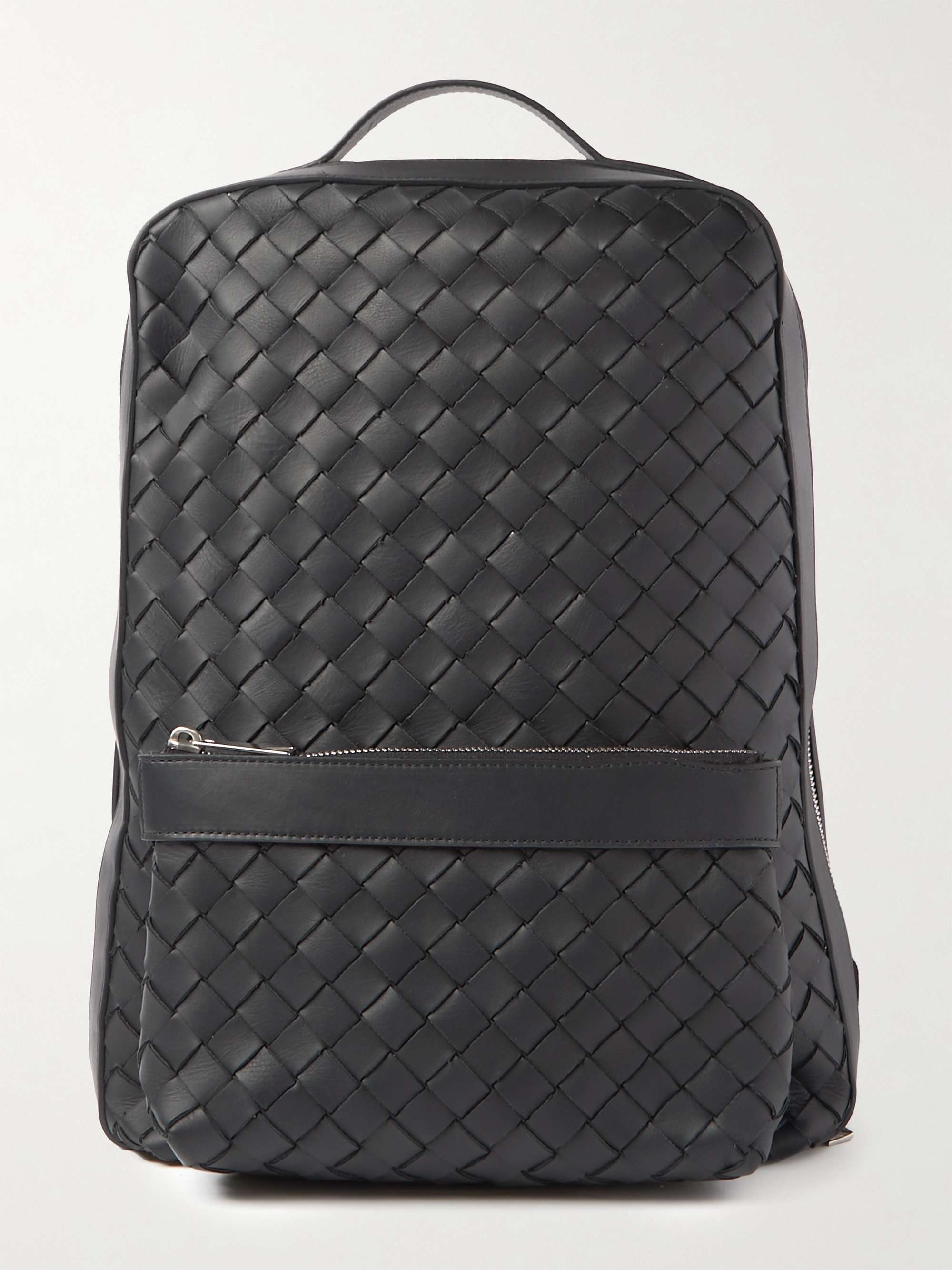 Mochilas de moda BOTTEGA VENETA Small Intrecciato Leather Backpack