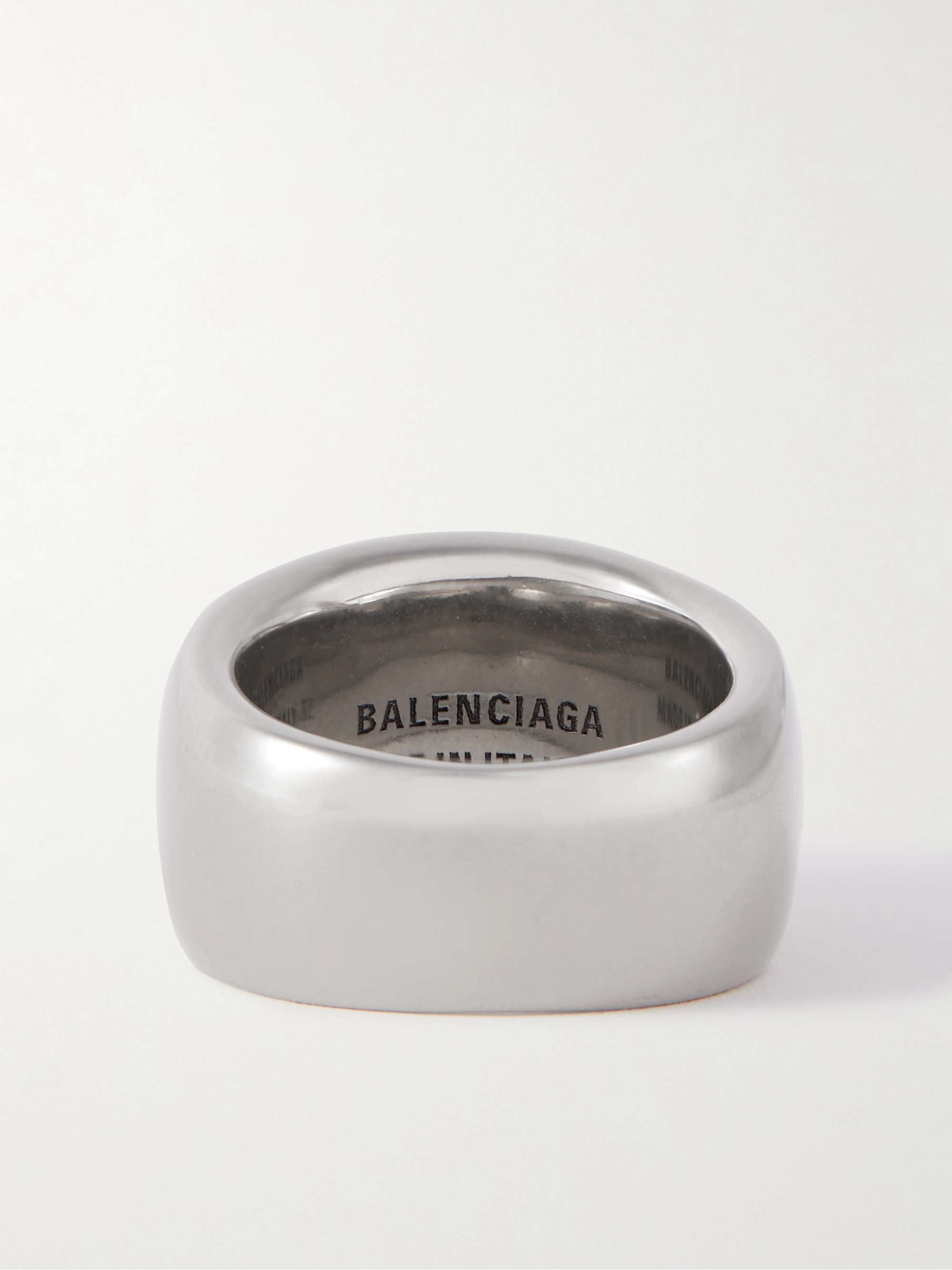 BALENCIAGA Silver-Tone Ring