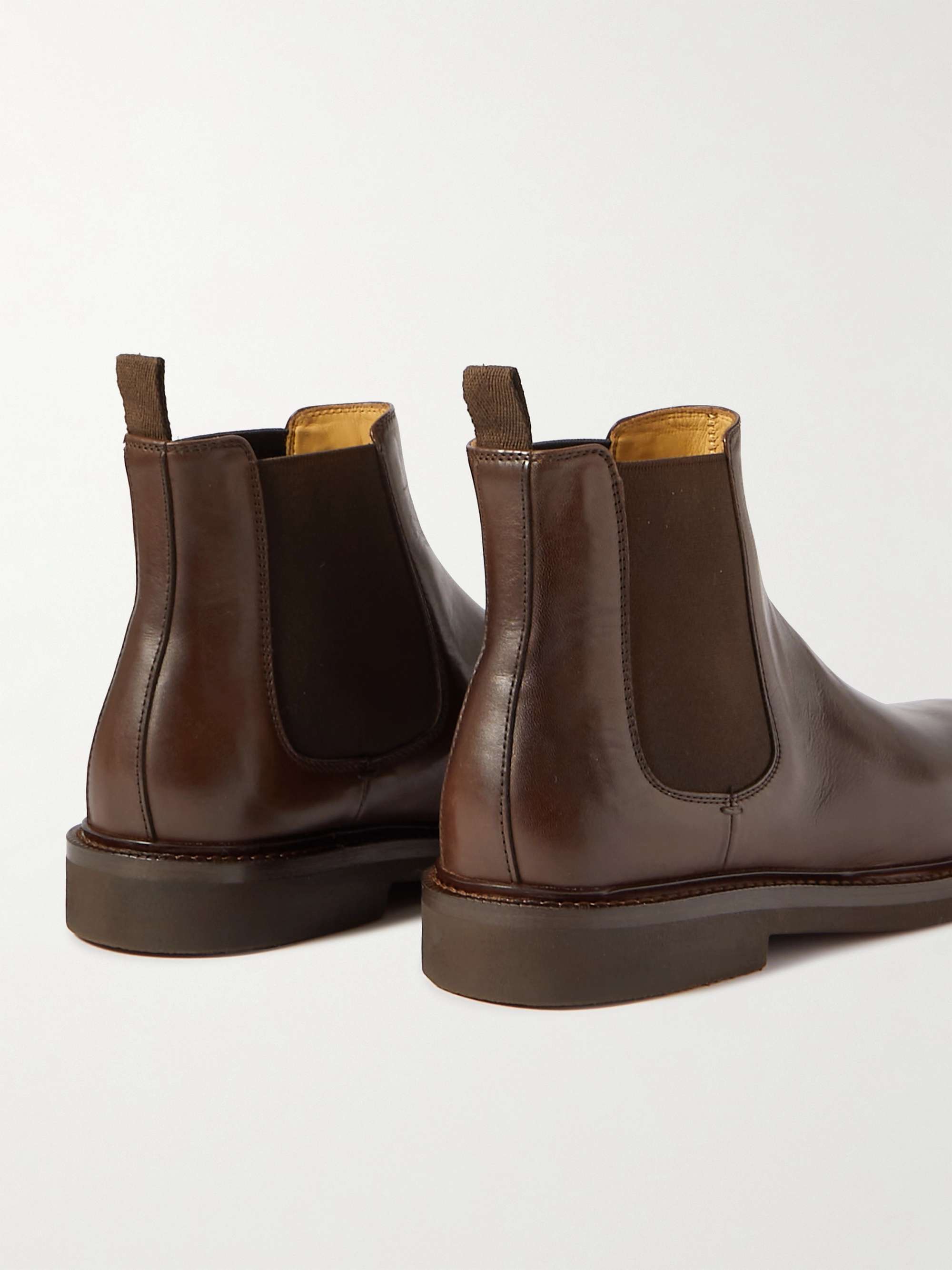 BRUNELLO CUCINELLI Leather Chelsea Boots
