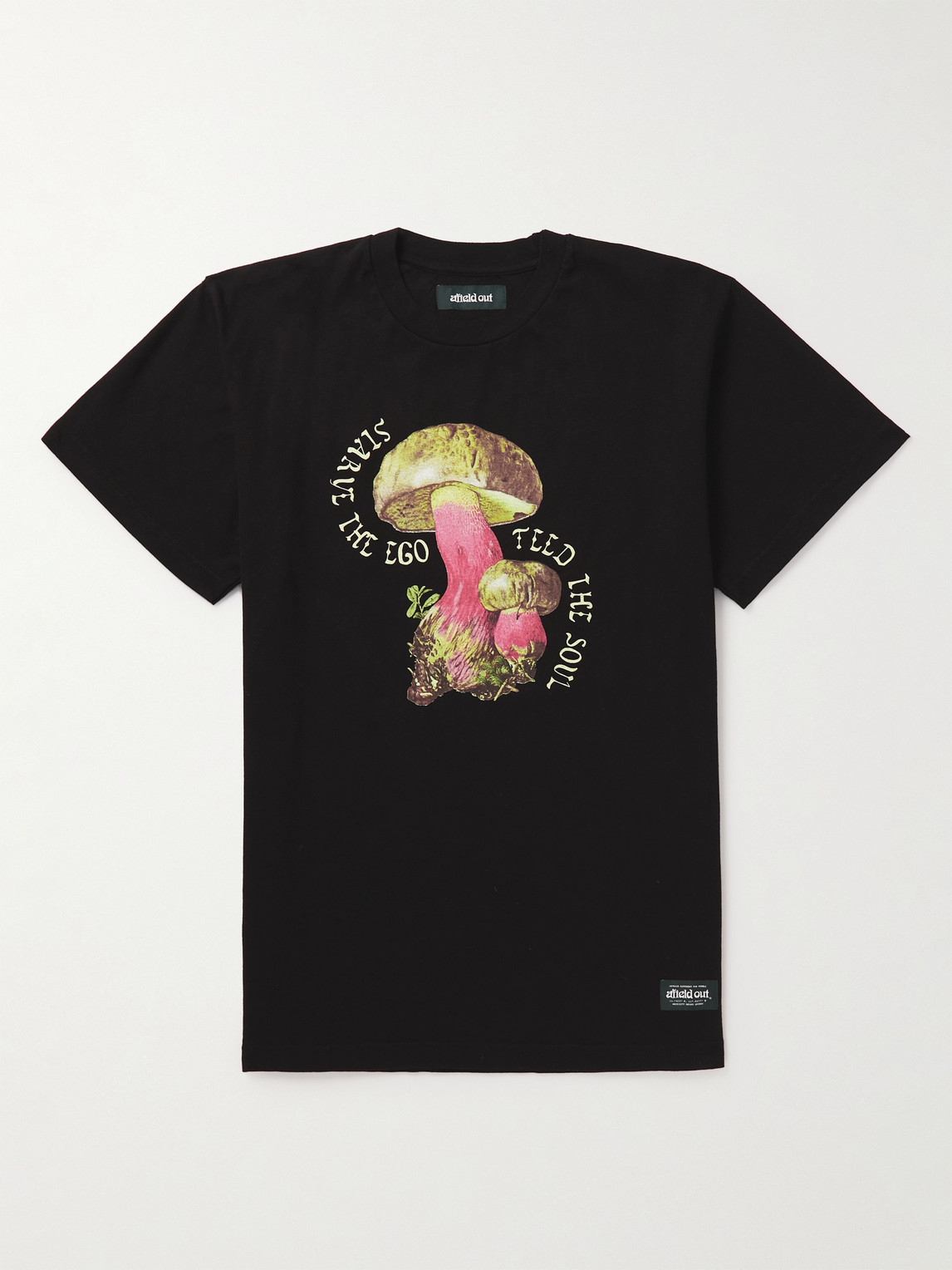Afield Out Forage T-shirt In Black