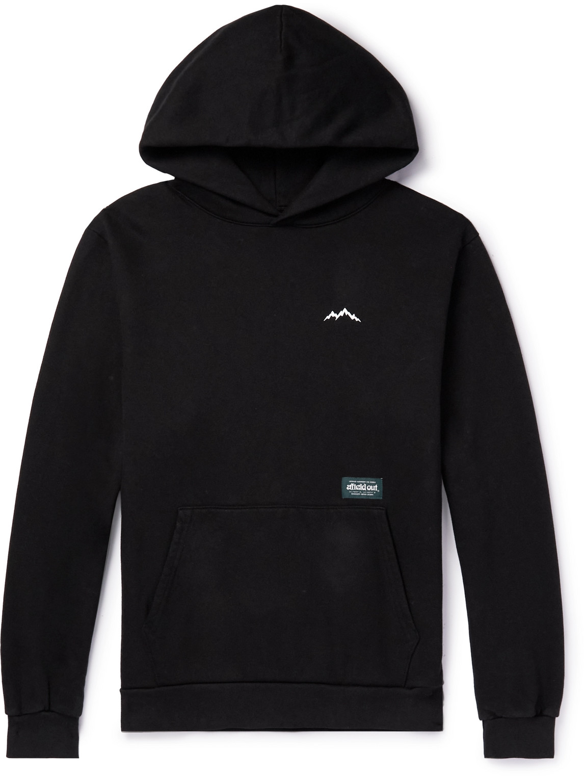 AFIELD OUT LOGO-PRINT COTTON-JERSEY HOODIE