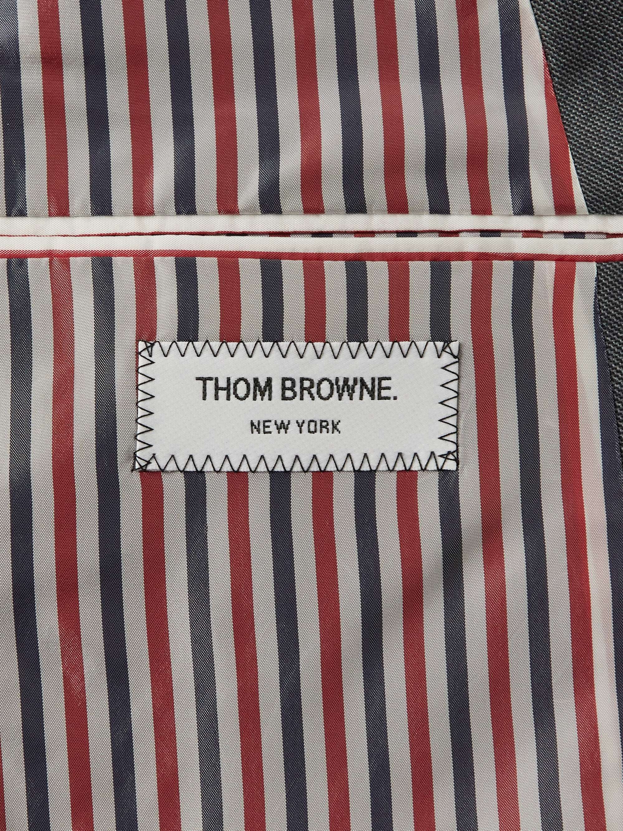 THOM BROWNE Slim-Fit Striped Wool-Blend Blazer