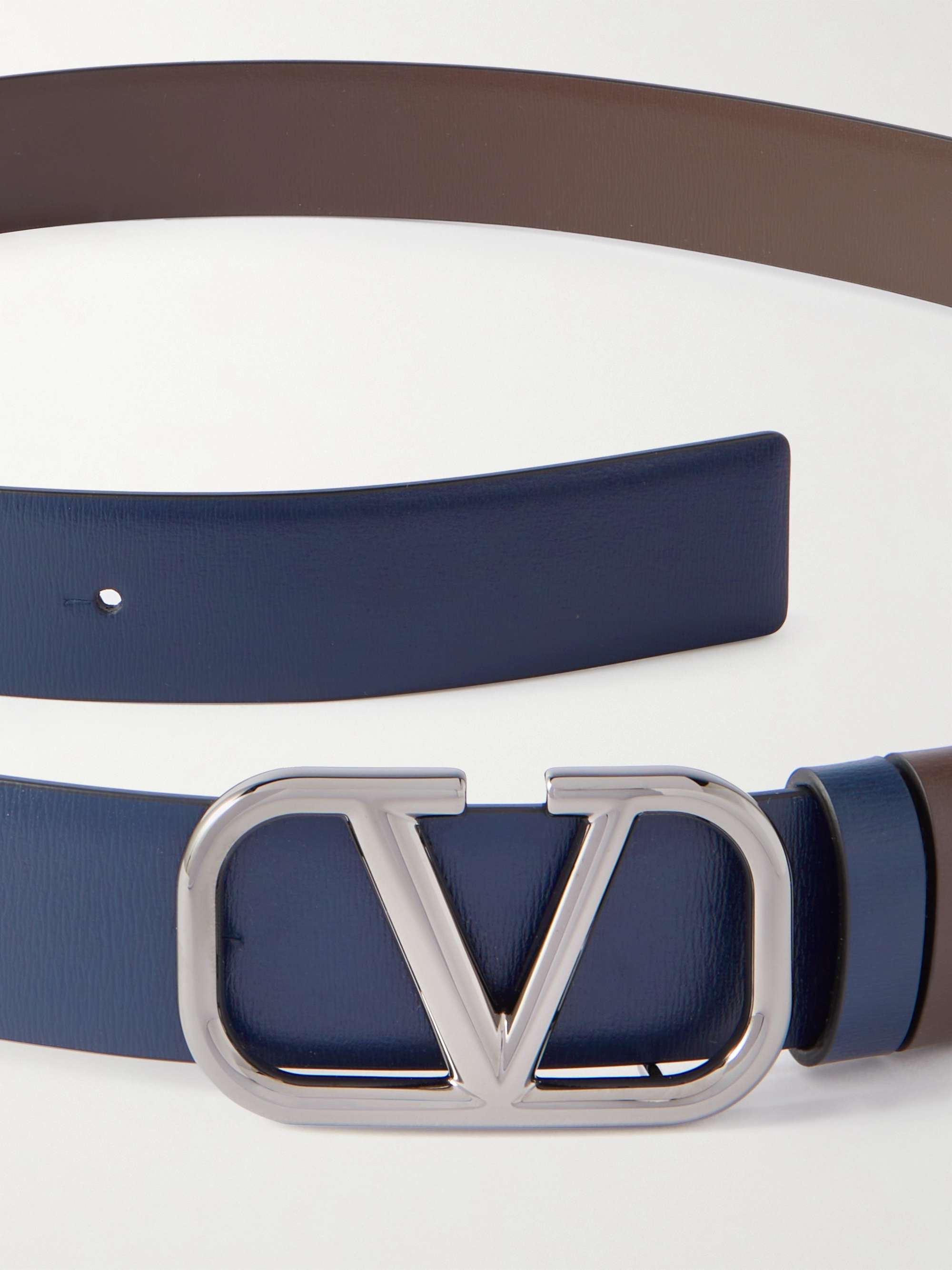 VALENTINO Valentino Garavani 3cm Reversible Leather Belt