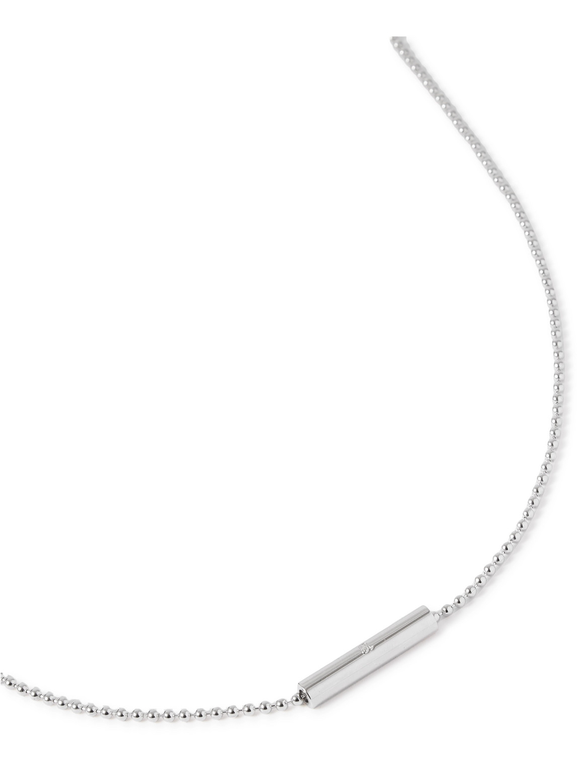 Alice Made This Charlie Rhodium-plated Sterling Silver And Silver-tone Necklace