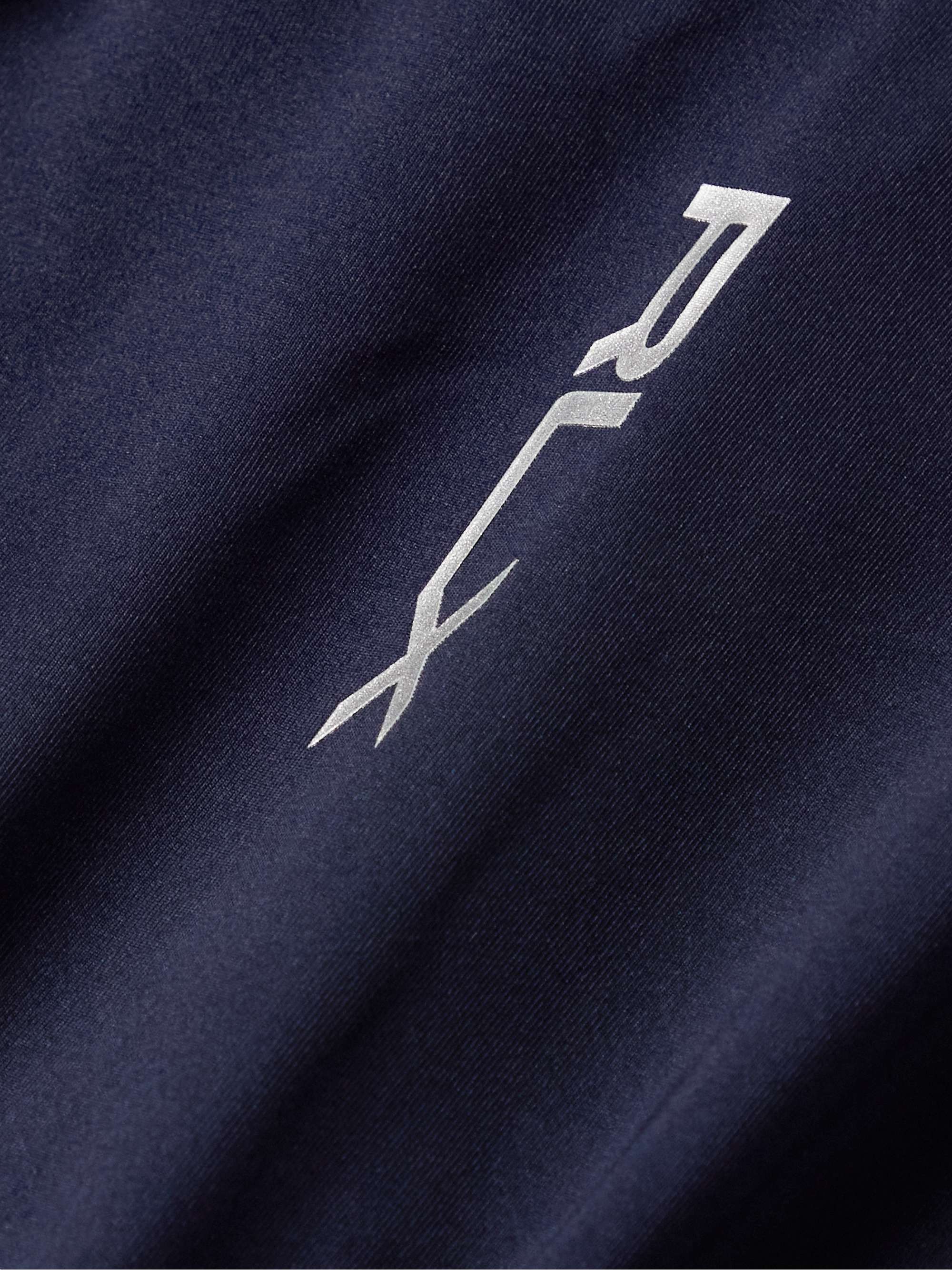 RLX RALPH LAUREN Logo-Print Stretch Recycled-Shell Golf Polo Shirt