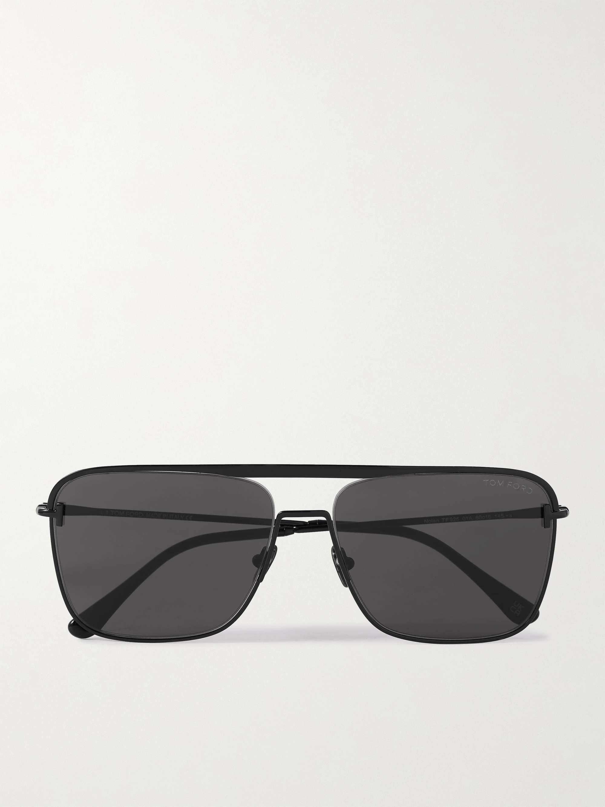 TOM FORD Aviator-Style Metal and Acetate Sunglasses