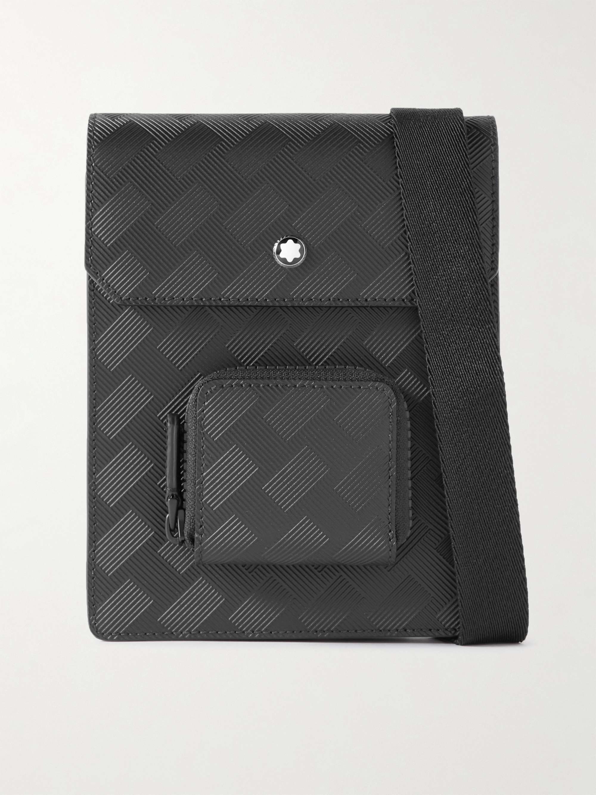 MONTBLANC Extreme 3.0 Mini Envelope Textured-Leather Messenger Bag