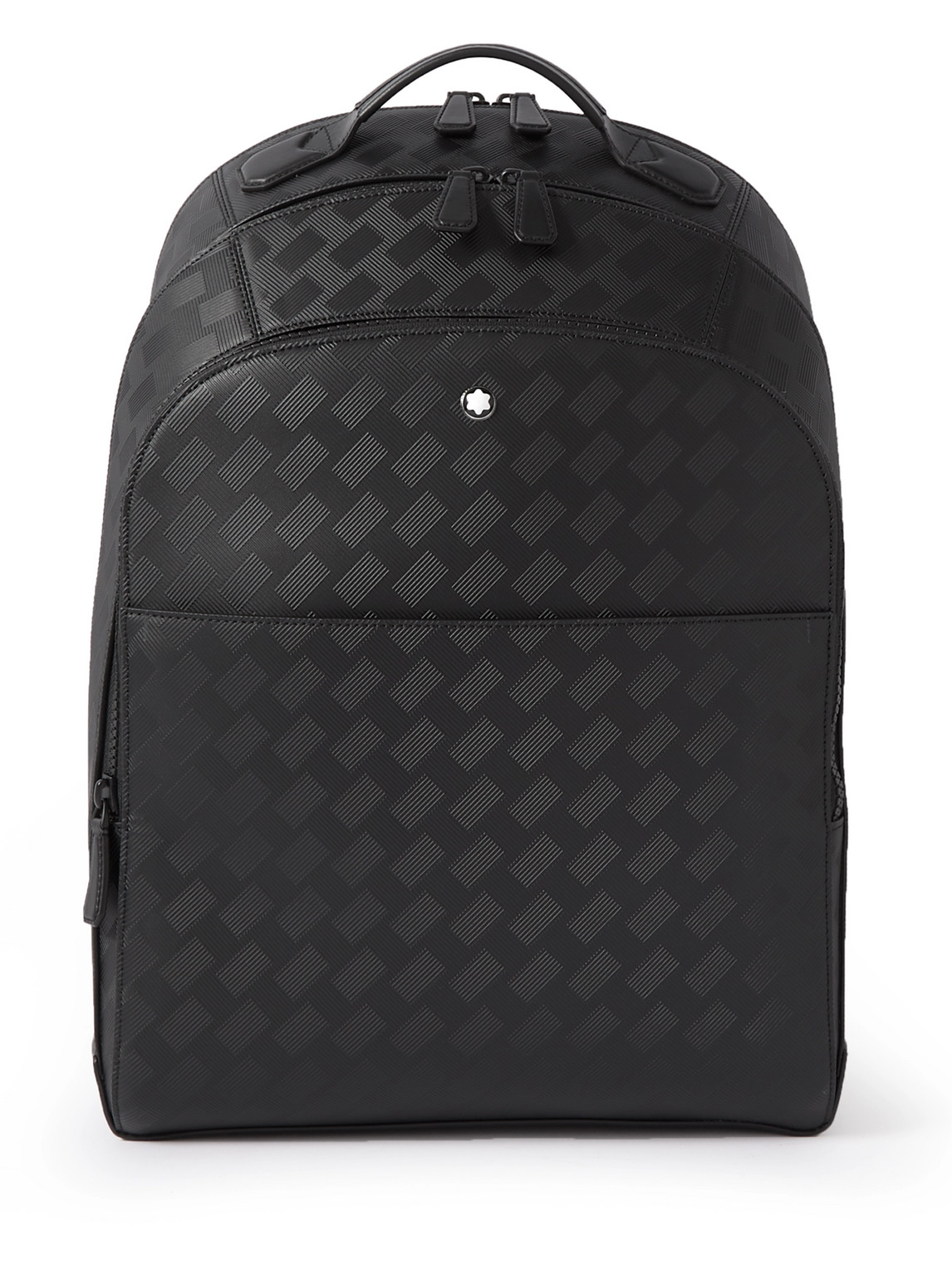 MONTBLANC EXTREME 3.0 LARGE CROSS-GRAIN LEATHER BACKPACK