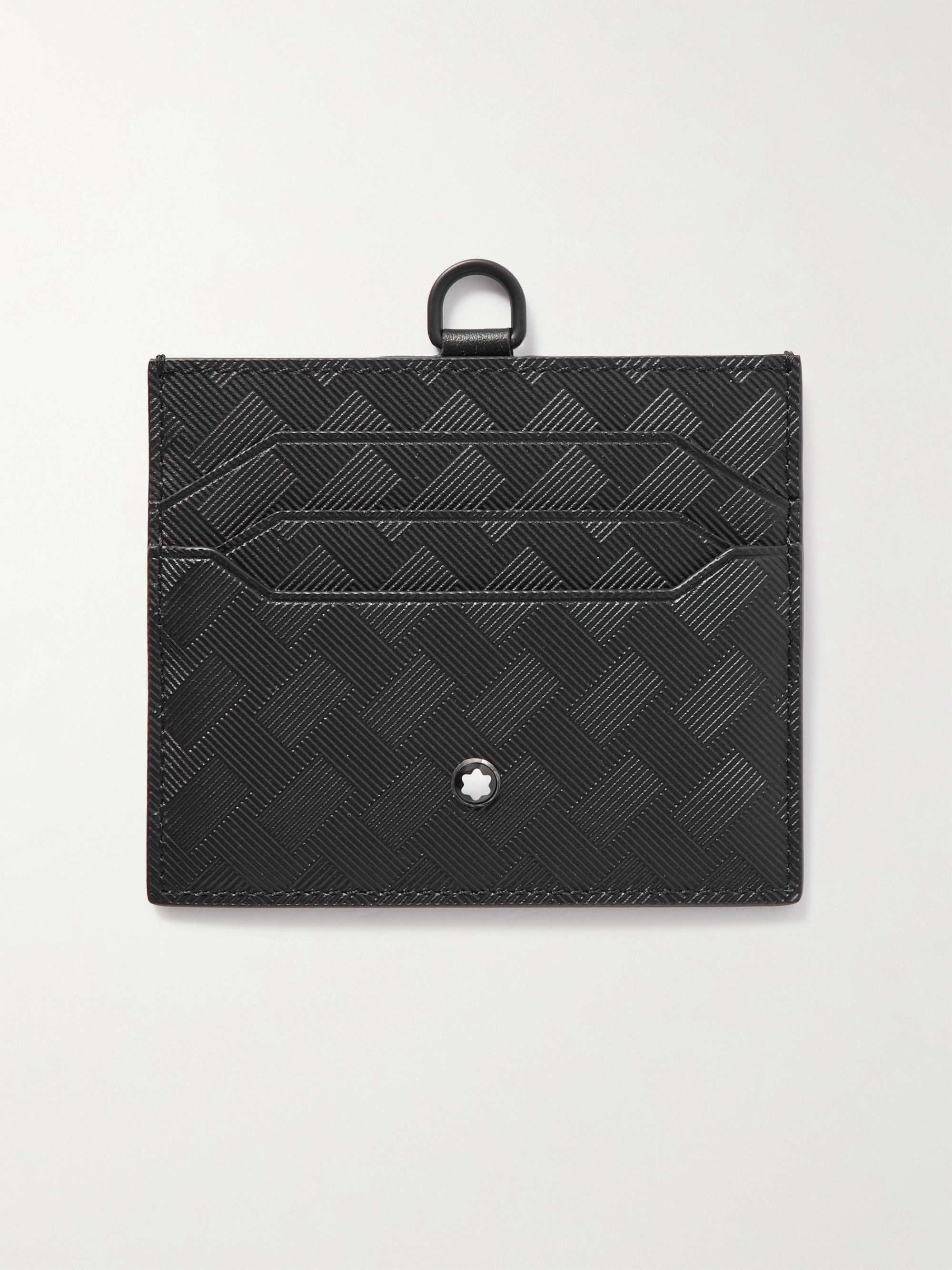 몽블랑 Montblanc Extreme 3.0 Cross-Grain Leather Cardholder,Black