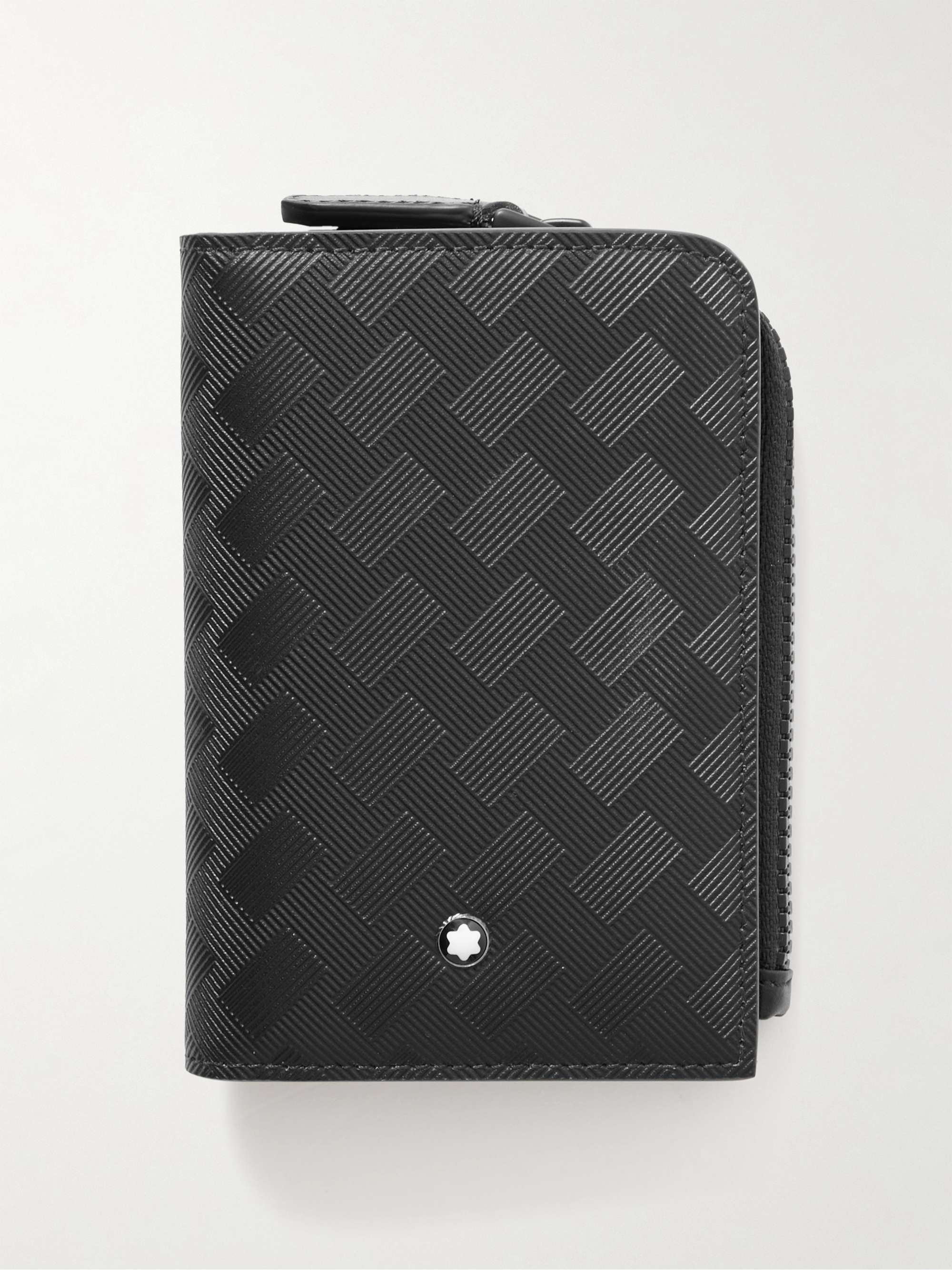 몽블랑 Montblanc Extreme 3.0 Cross-Grain Leather Cardholder,Black