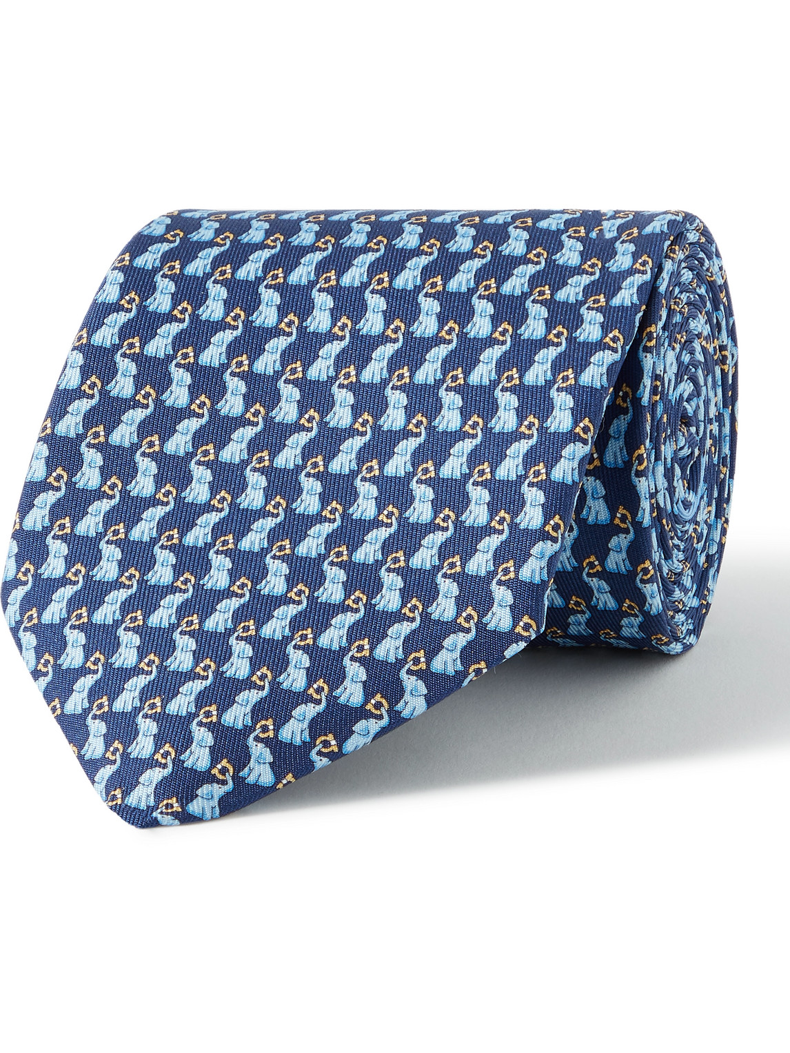 Salvatore Ferragamo 8cm Printed Silk Tie