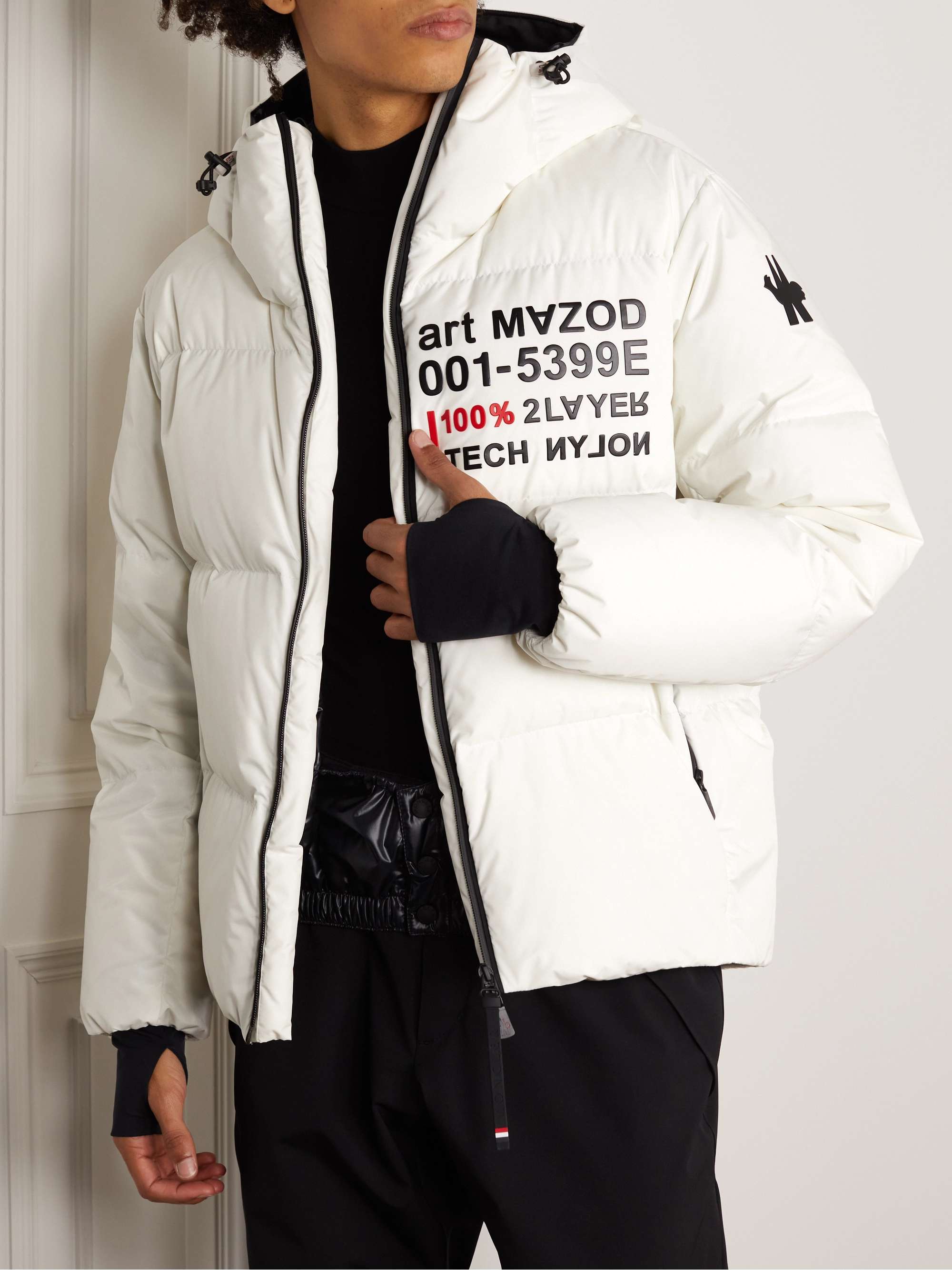 MONCLER GRENOBLE Mazod Printed Ripstop Down Ski Jacket