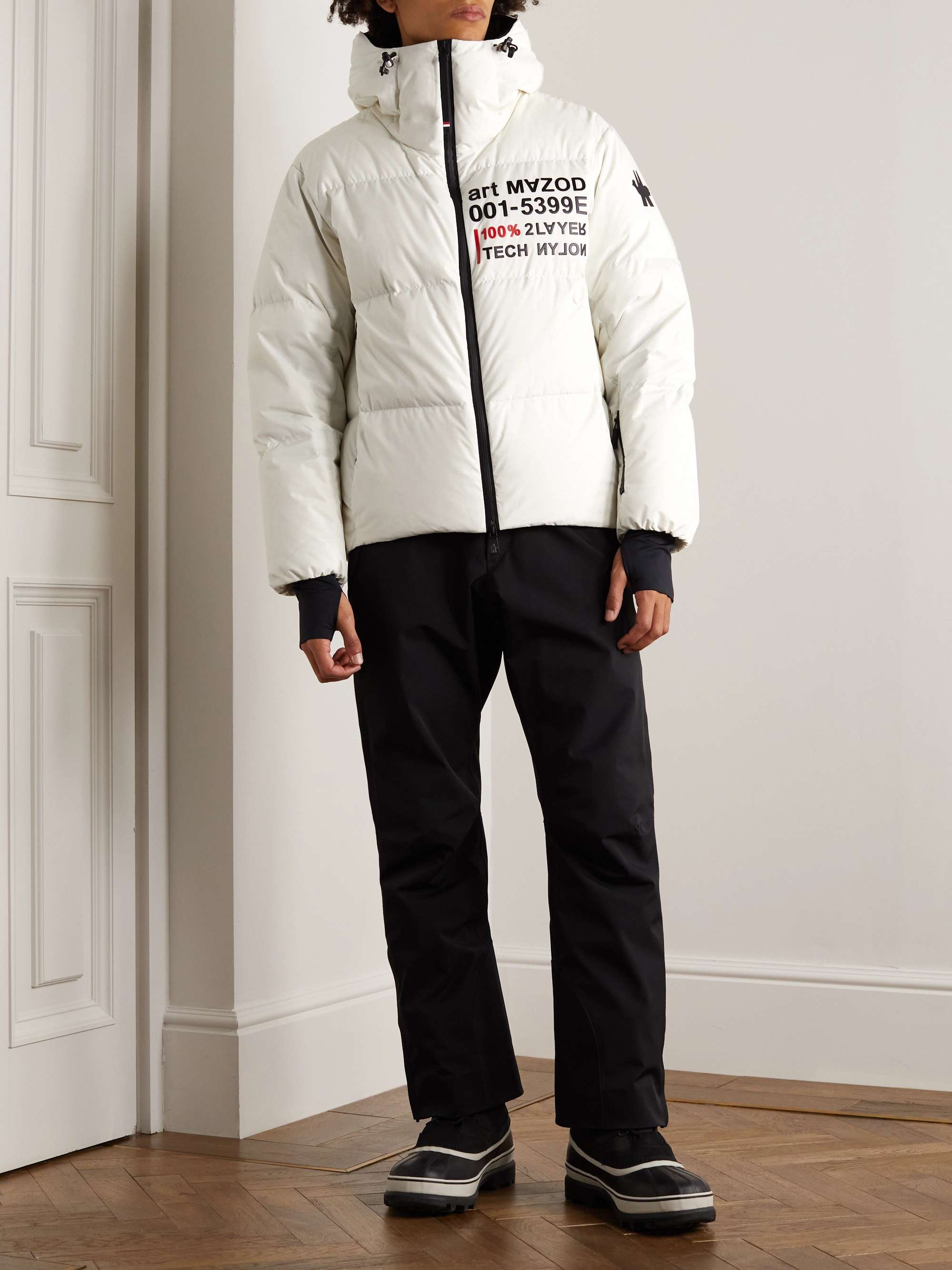 MONCLER GRENOBLE Mazod Printed Ripstop Down Ski Jacket